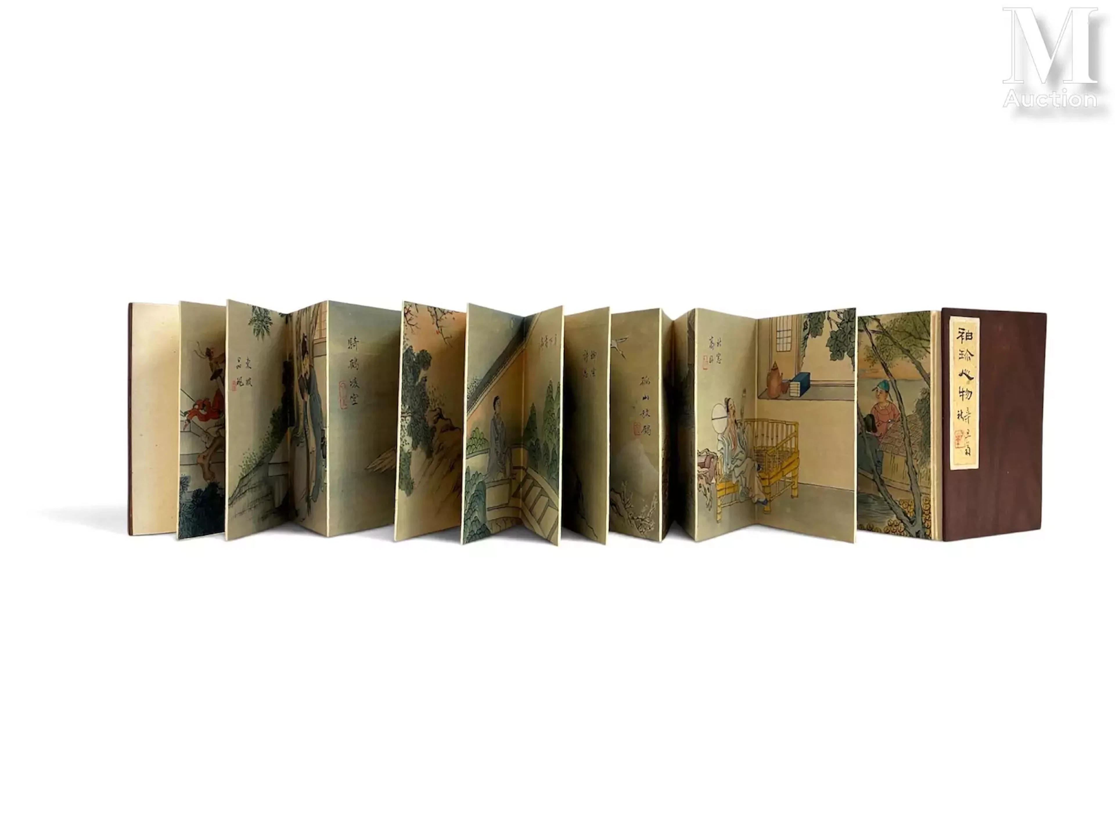 CHINE, XXe siècle Recueil de dessins