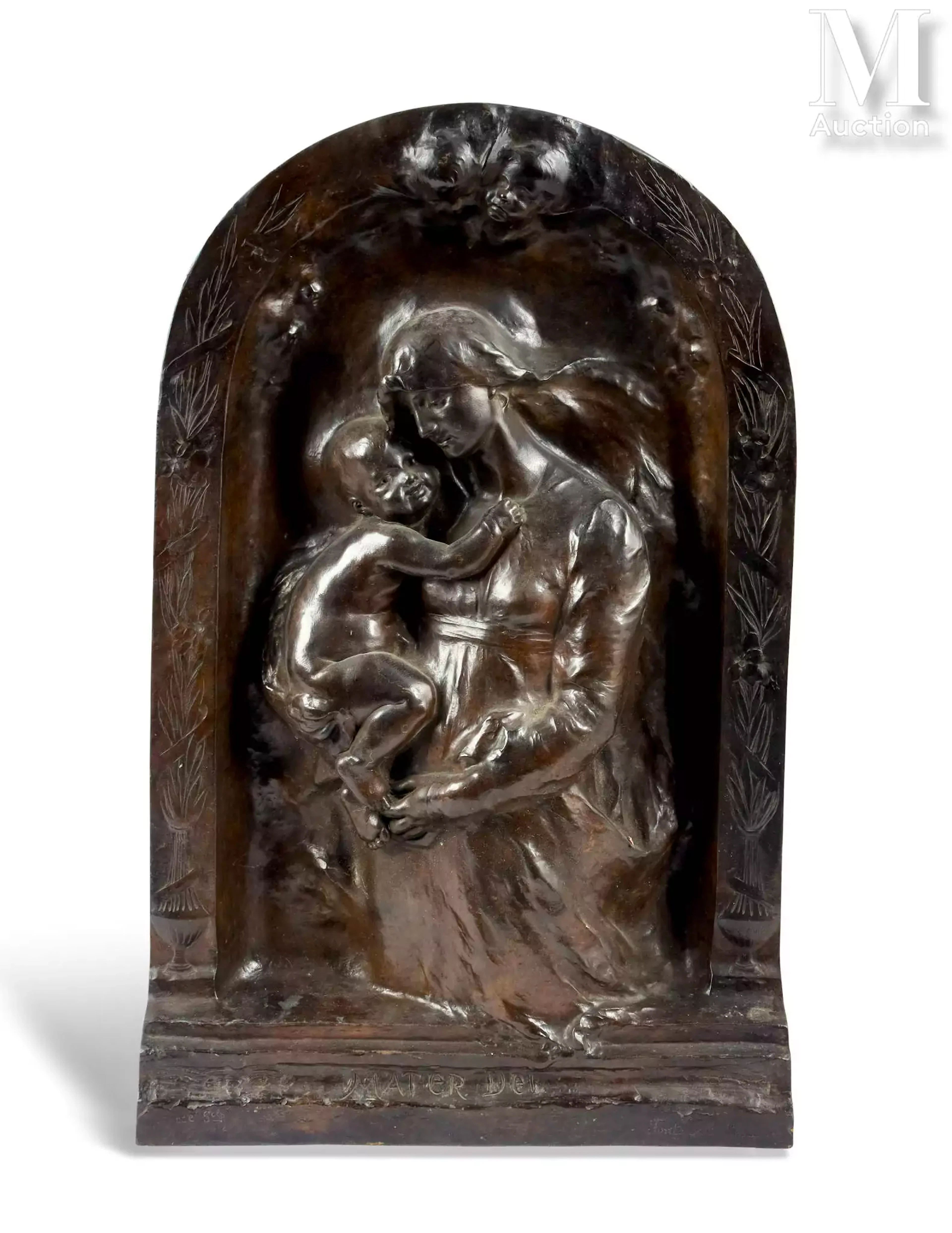 Adolphe ITASSE (1829-1893), d'après - SUSSE Frères Fondeur "Mater Dei"