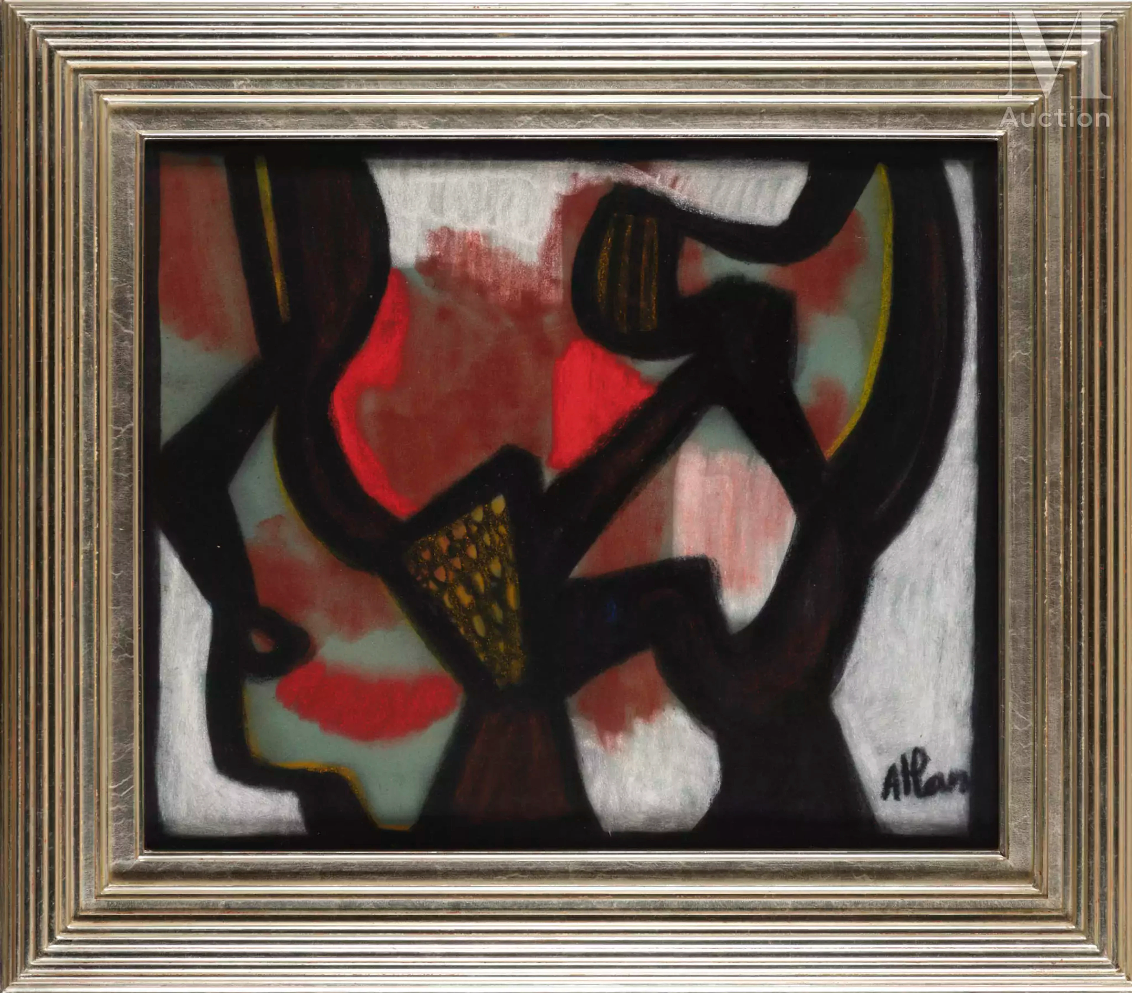 Jean-Michel ATLAN (1913-1960) Sans titre, 1958