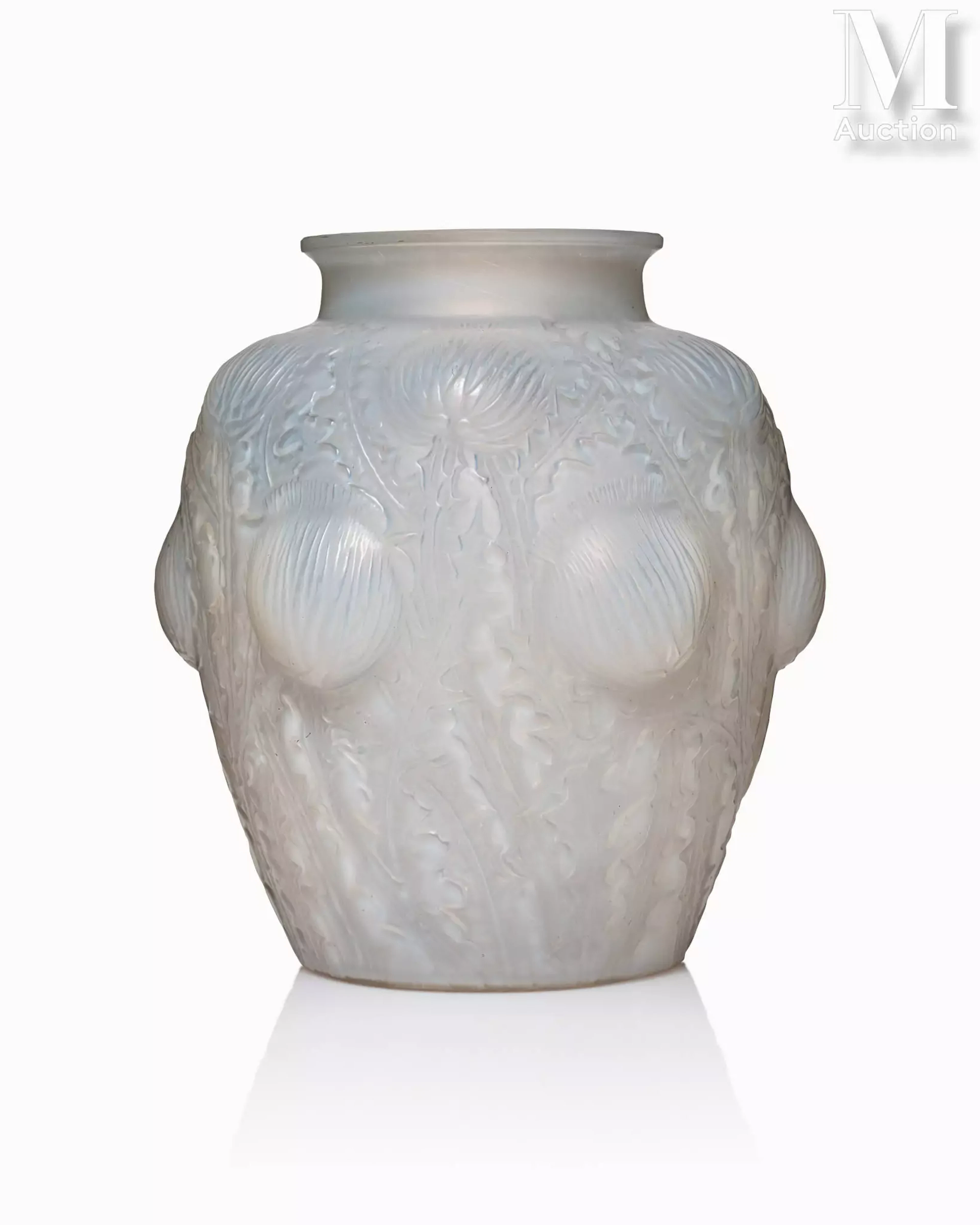 René LALIQUE (1860 - 1945) "Donrémy" ou “Chardons”