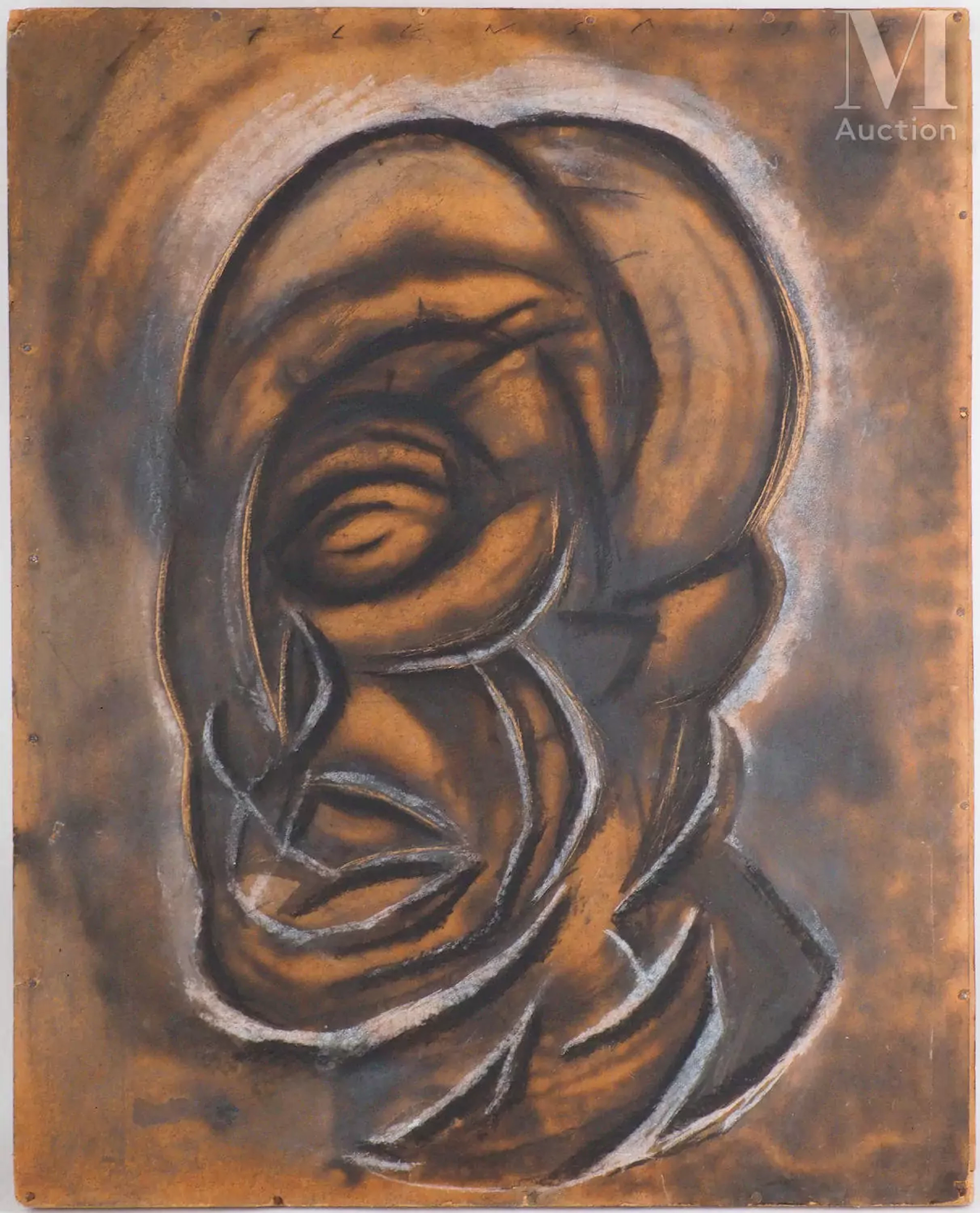 PLENSA Jaume Hommage aux Arts Premiers : Portrait d'homme, 1985