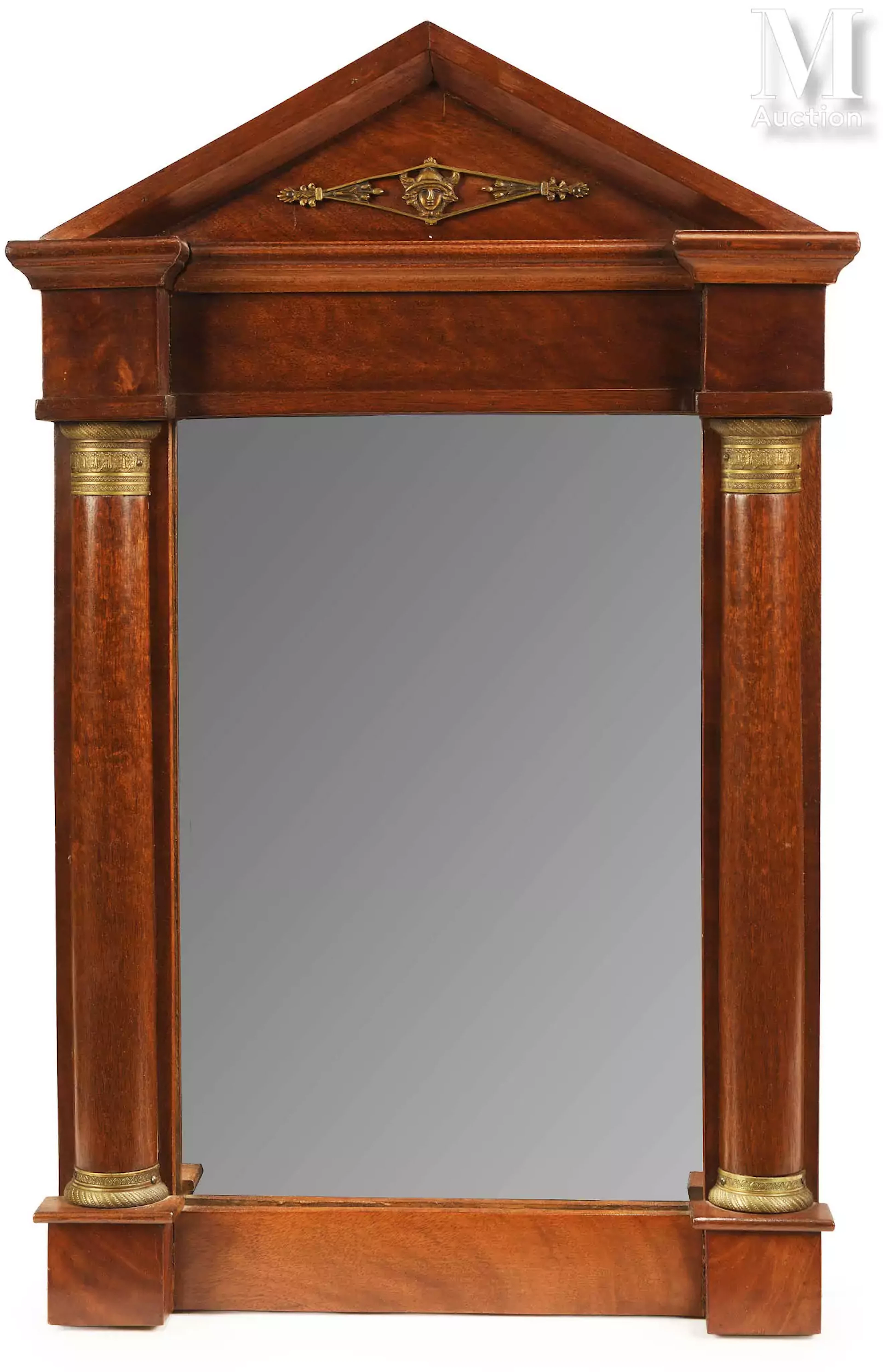Miroir en acajou