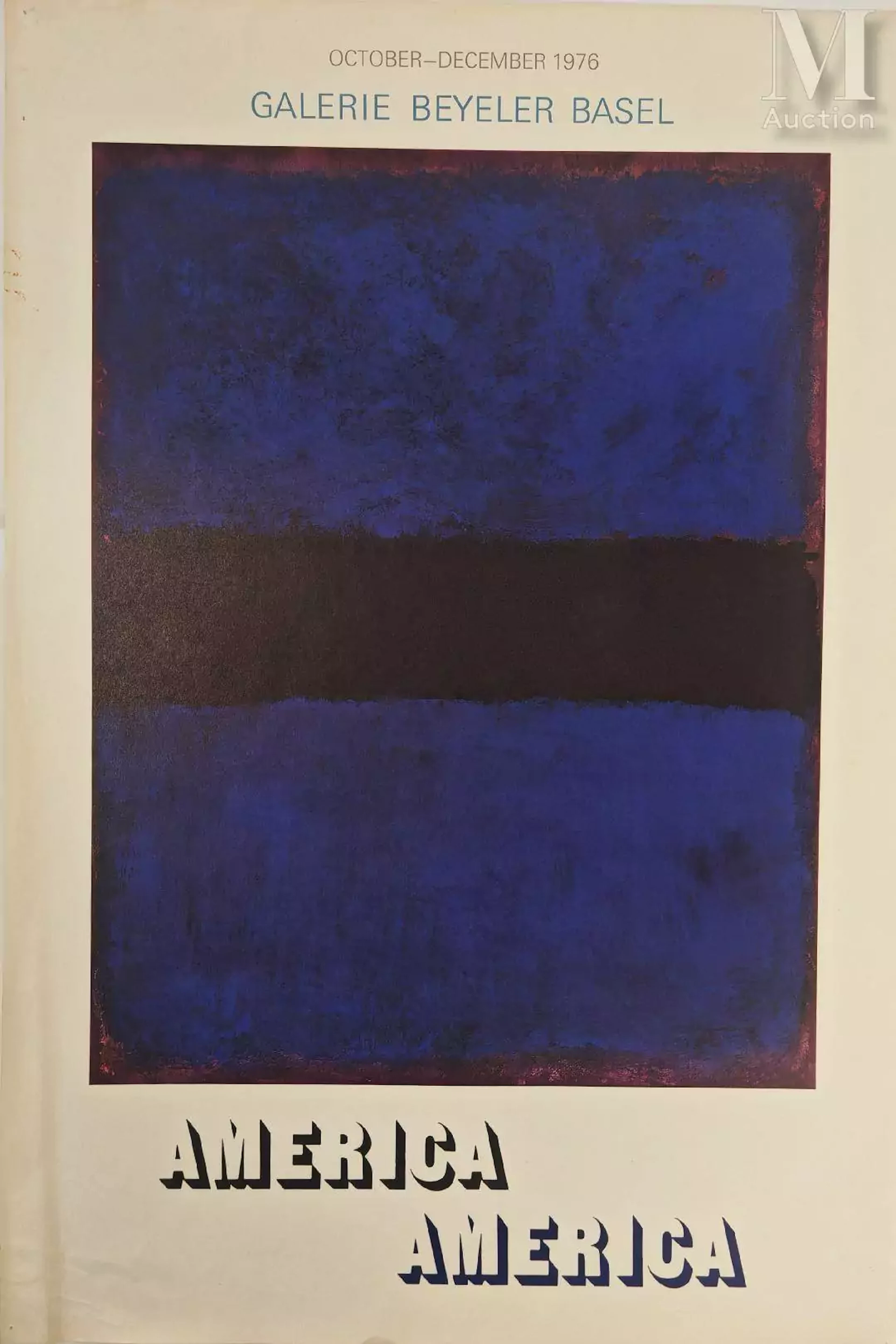 Mark ROTHKO (1903-1970), d’après America America, 1976
