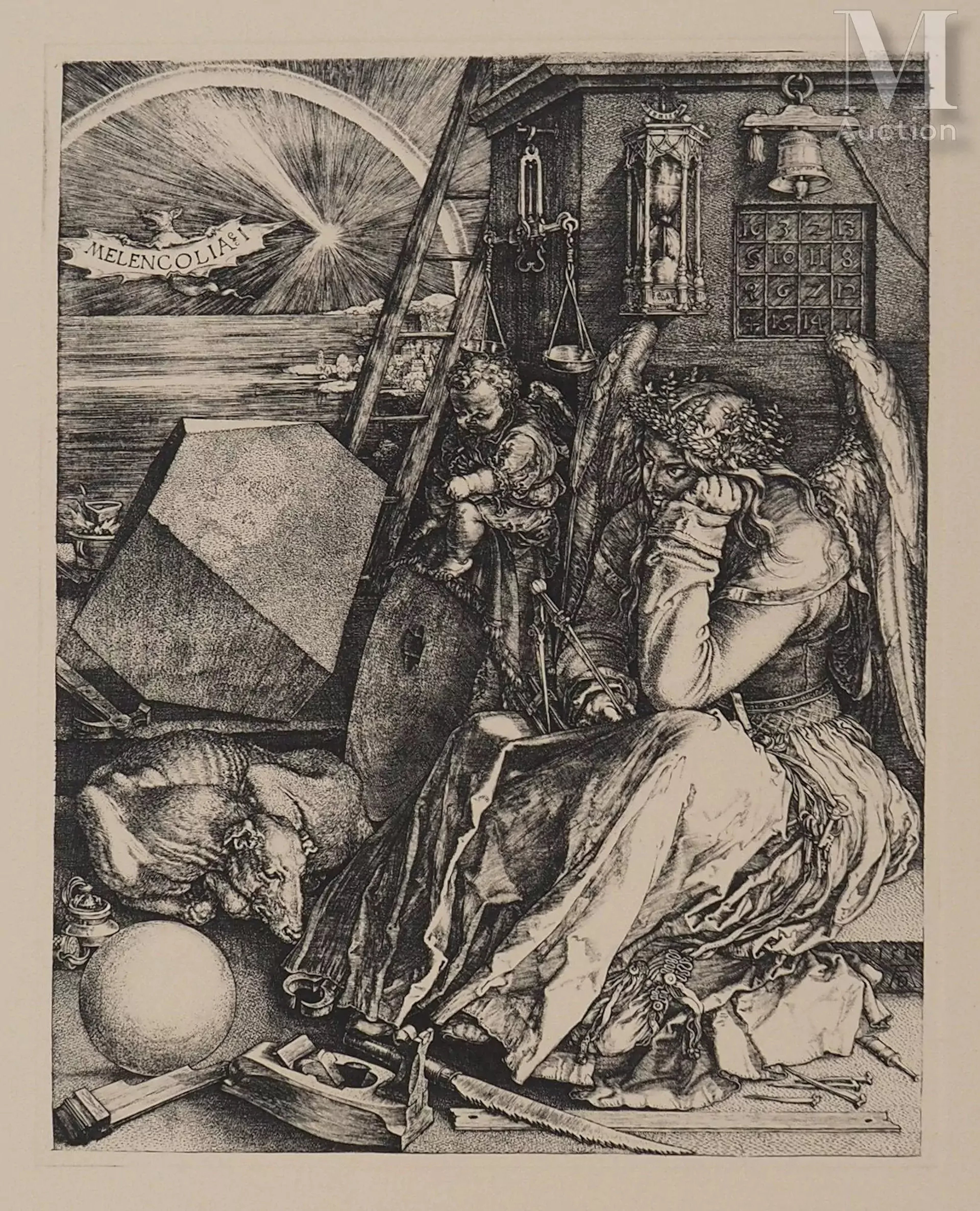 DURER Albrecht Melencolia