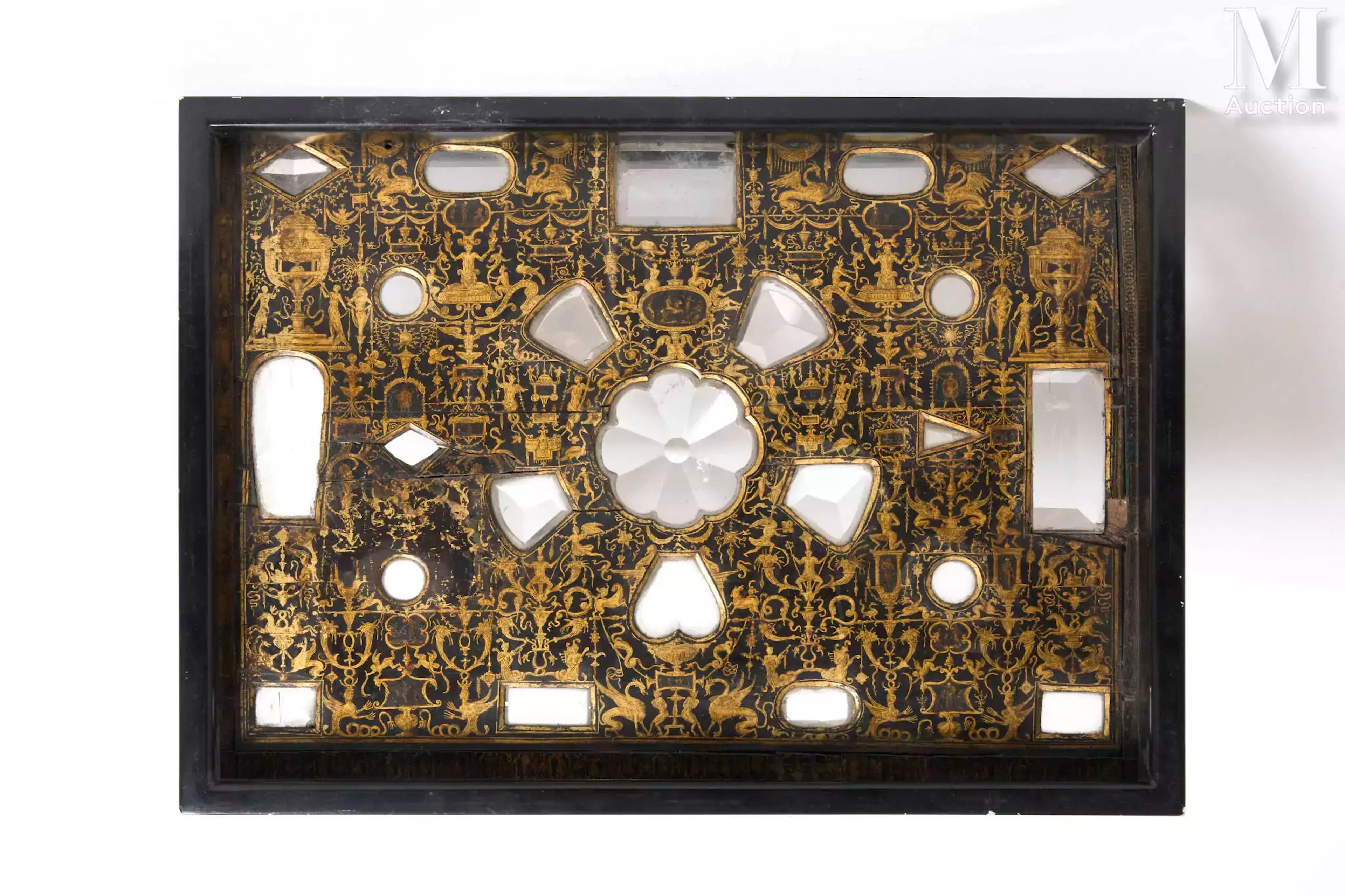 Panneau provenant d’un coffret, Italie, Venise, XVIIe siècle