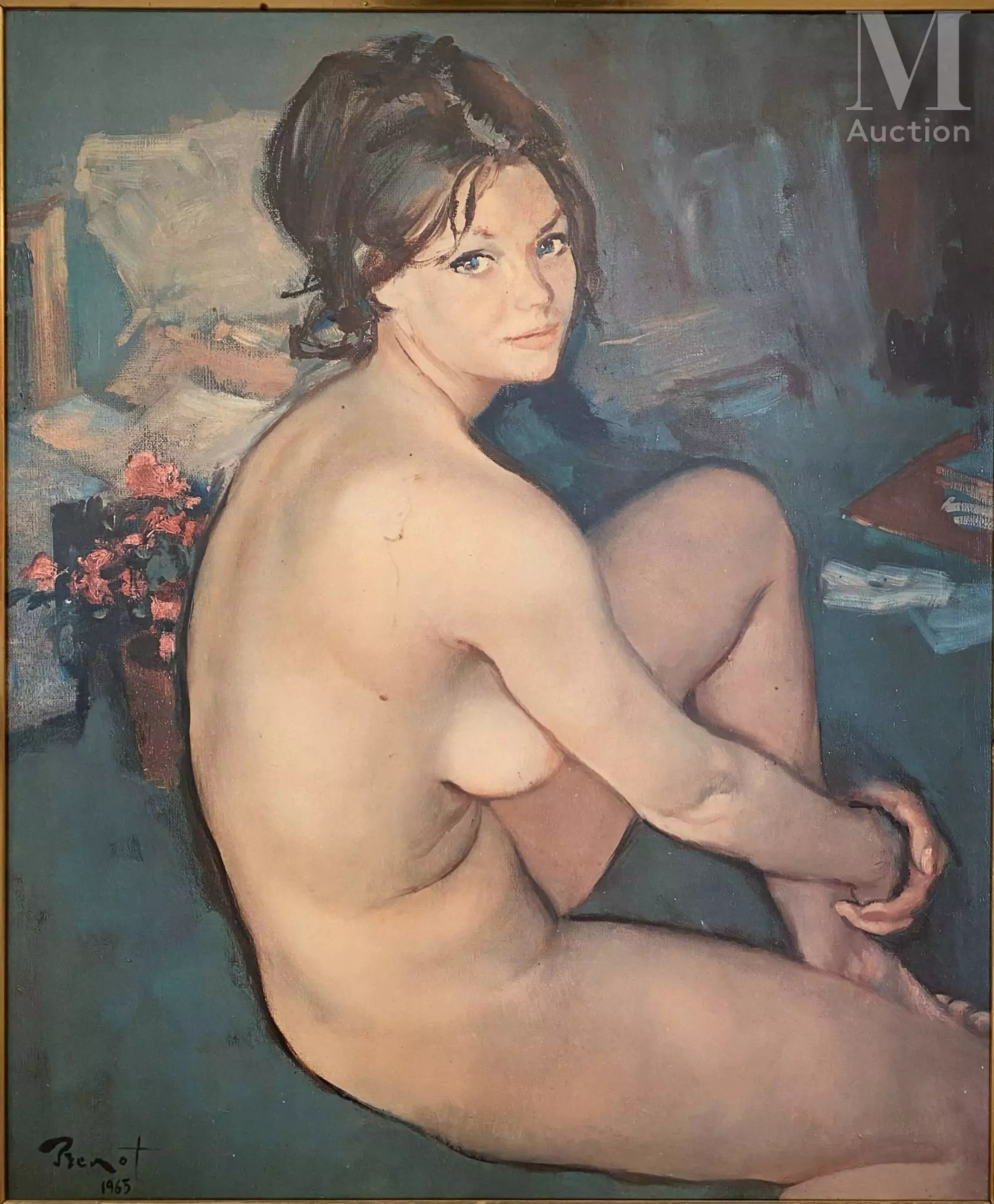 D'après Pierre Laurent BRENOT Le modèle, 1965
