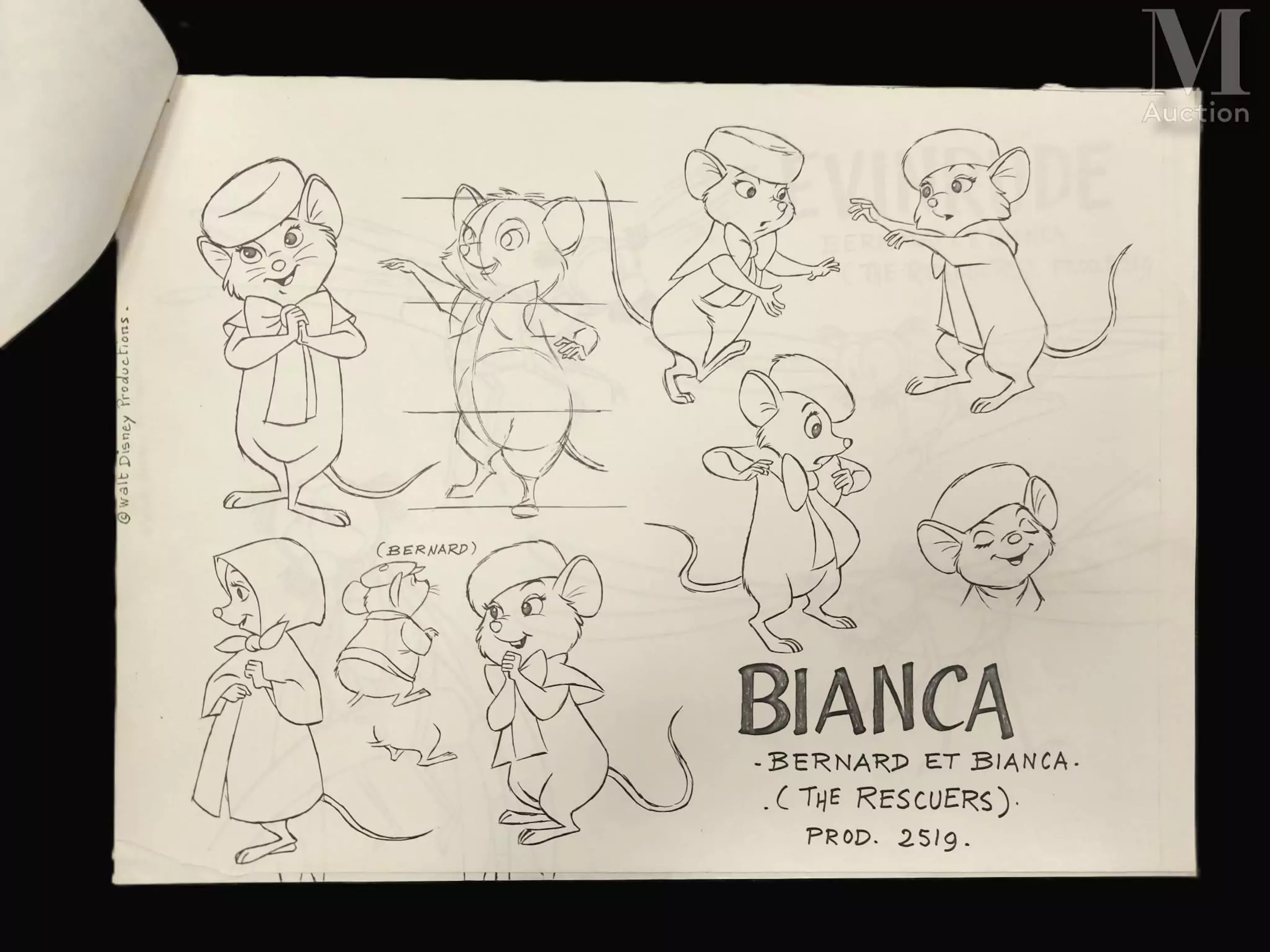 STUDIOS DISNEY Bernard et Bianca