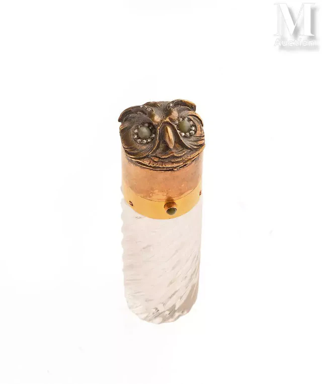 FLACON « AU HIBOU »