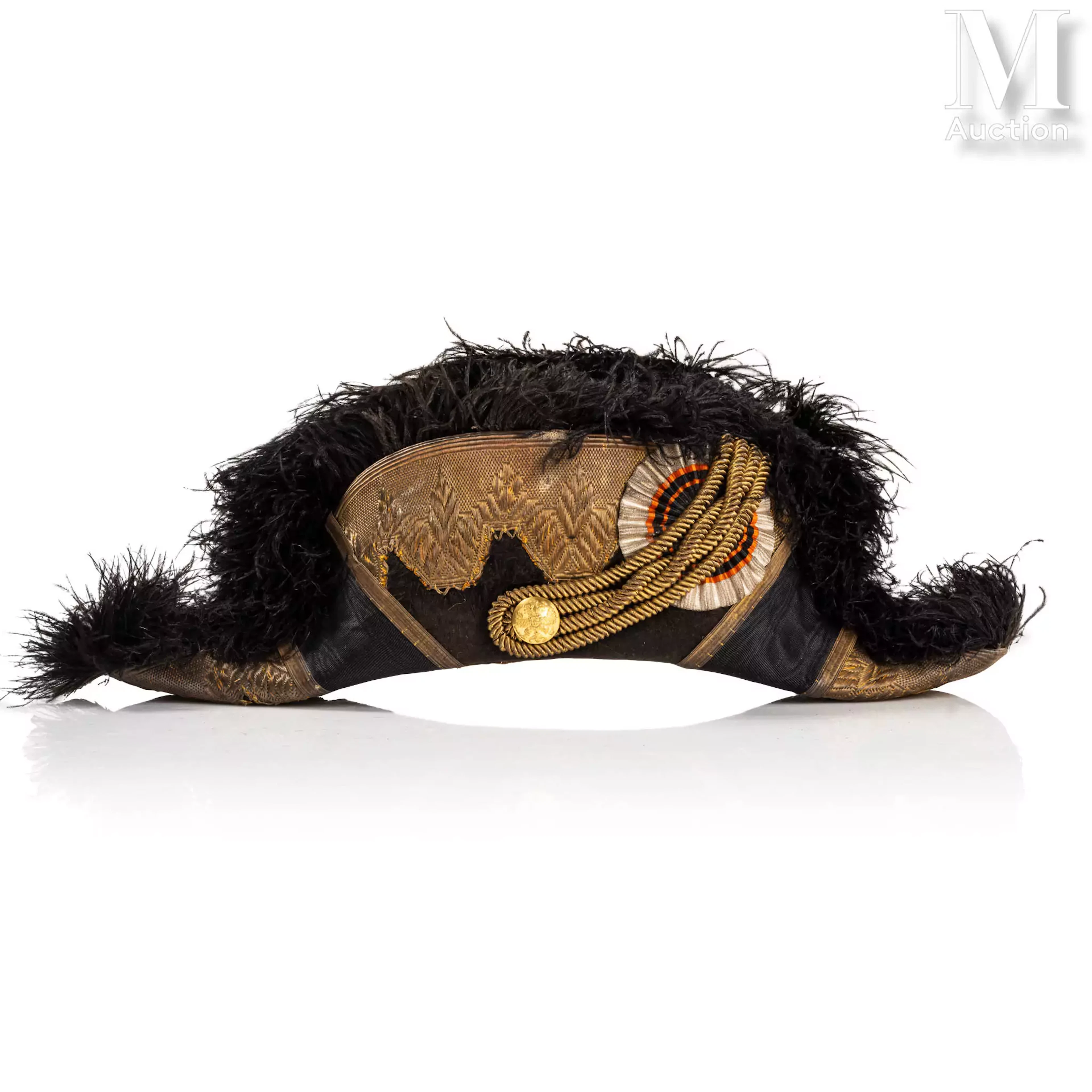 Bicorne de chambellan ou d'un dignitaire de la Cour impériale, modèle de 1855.