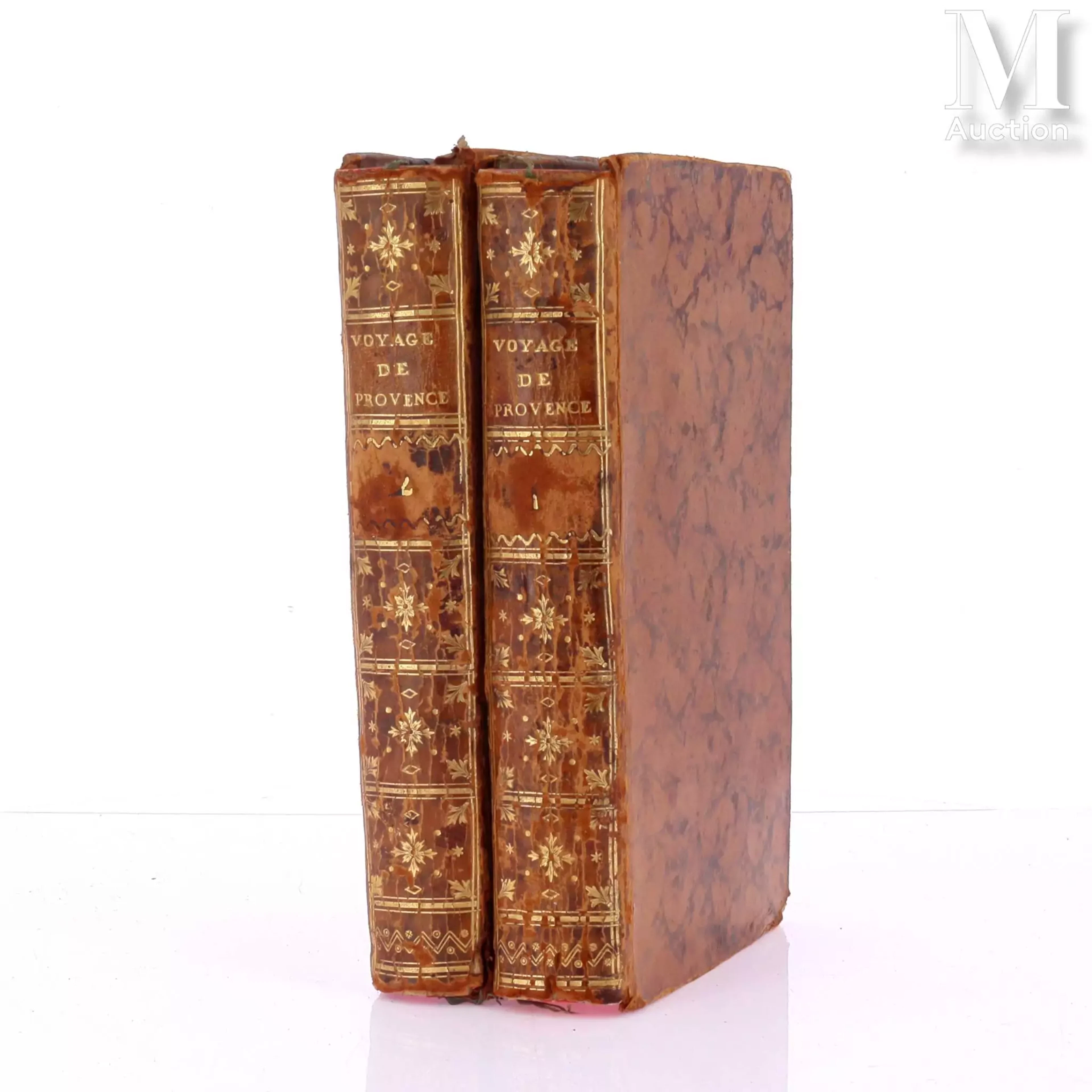 Abbé Papon - Voyage de Provence - 2vol. 1787