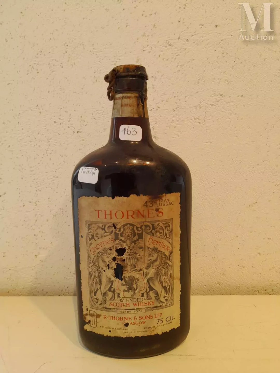 THORNES "Thorne's Heritage" Blended Scotch Whisky