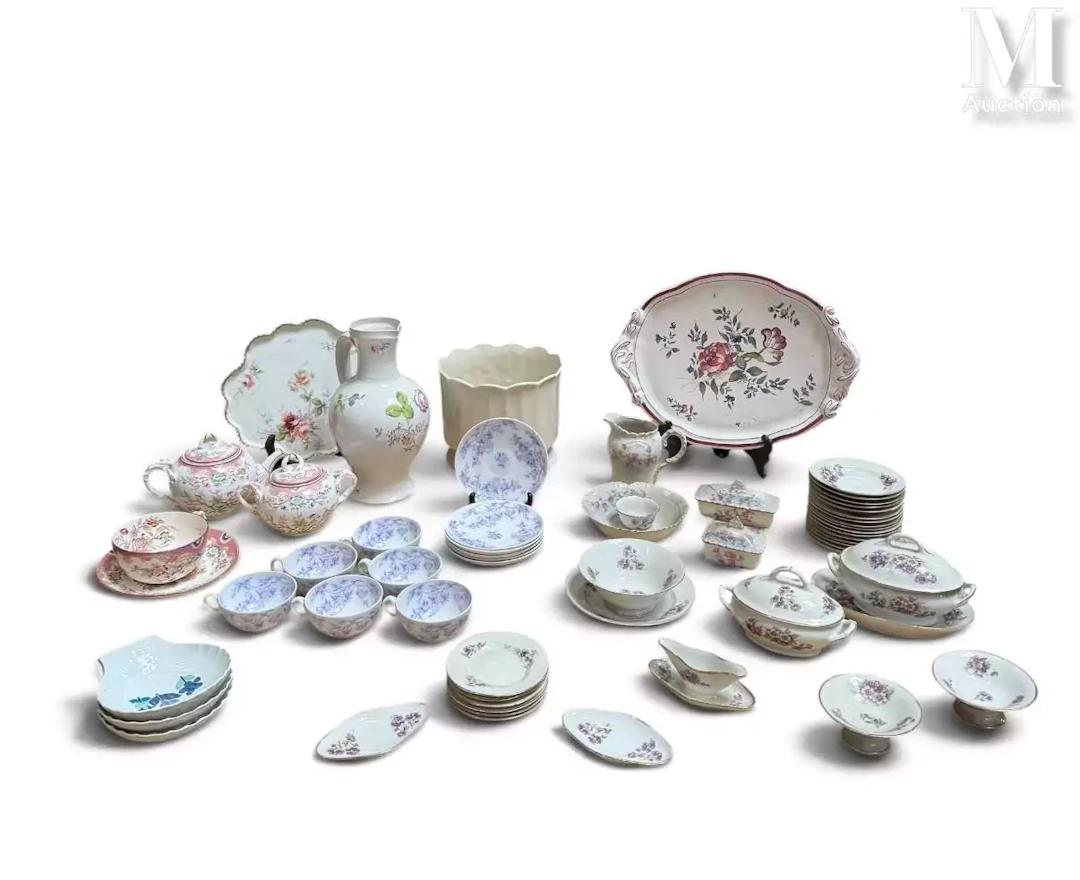 MANNETTE à thématique céramique et porcelaine