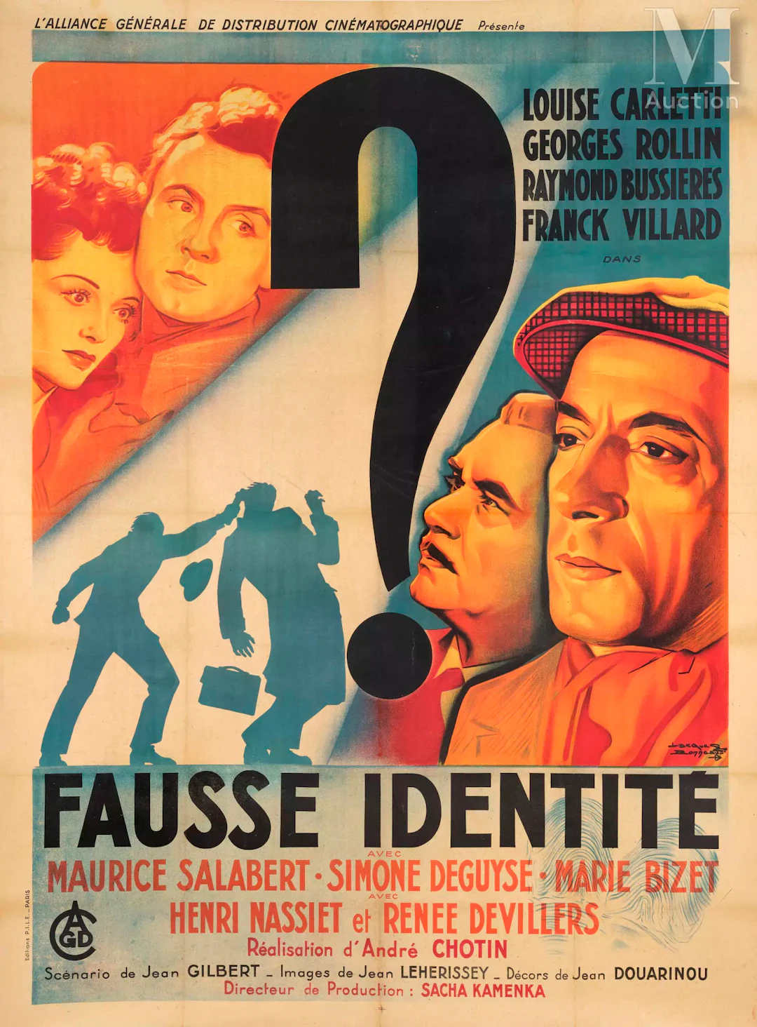 FAUSSE IDENTITÉ Deux affiches