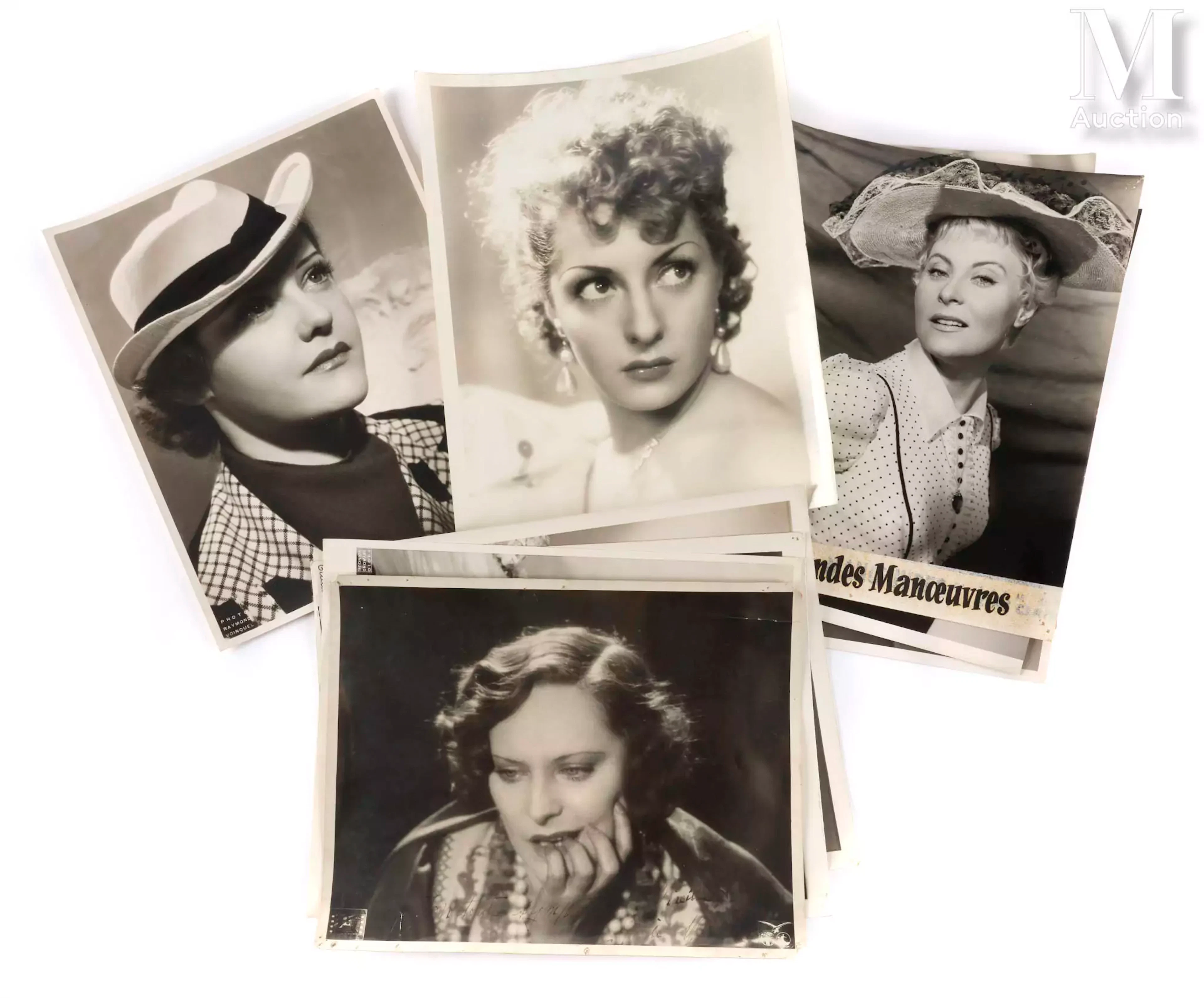Actrices françaises Portraits de studios des années 1930-1950