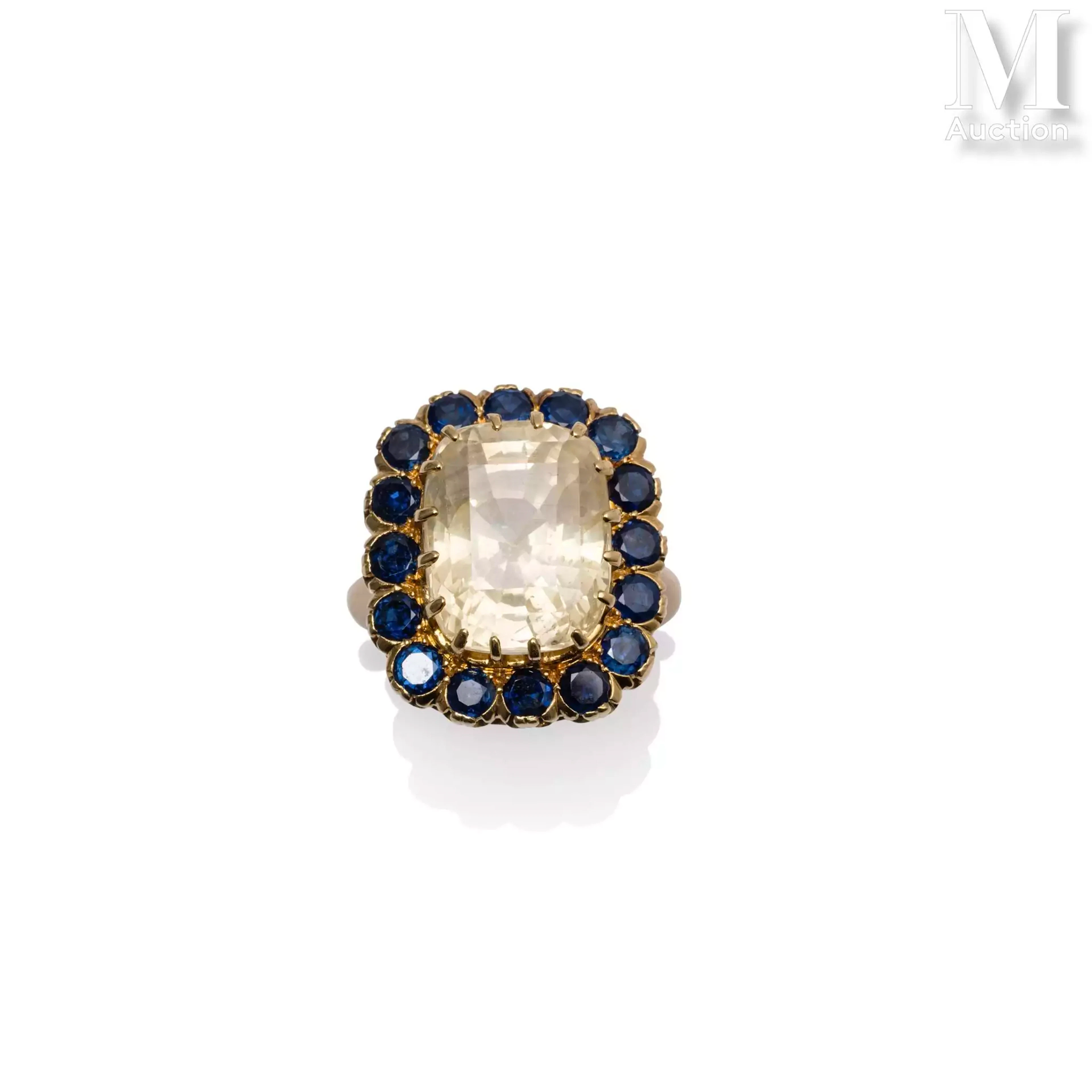 Bague saphirs