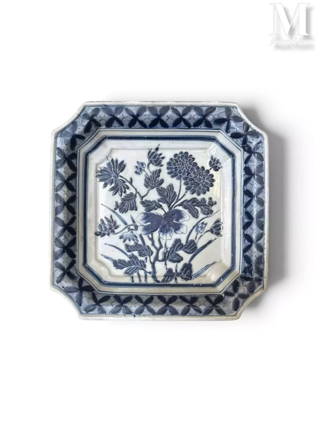 CHINE/JAPON Plat octogonale
