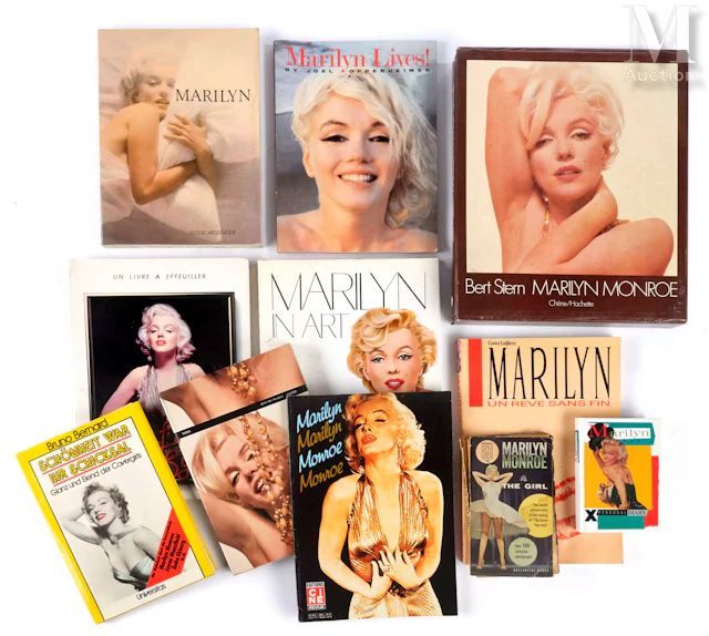 Marilyn MONROE 11 ouvrages
