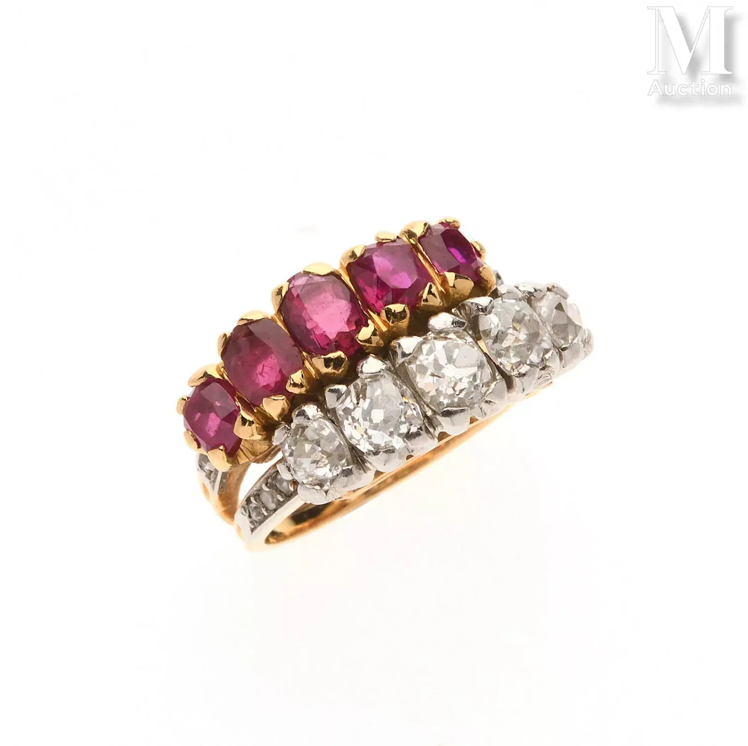 BAGUE DEUX RANGS