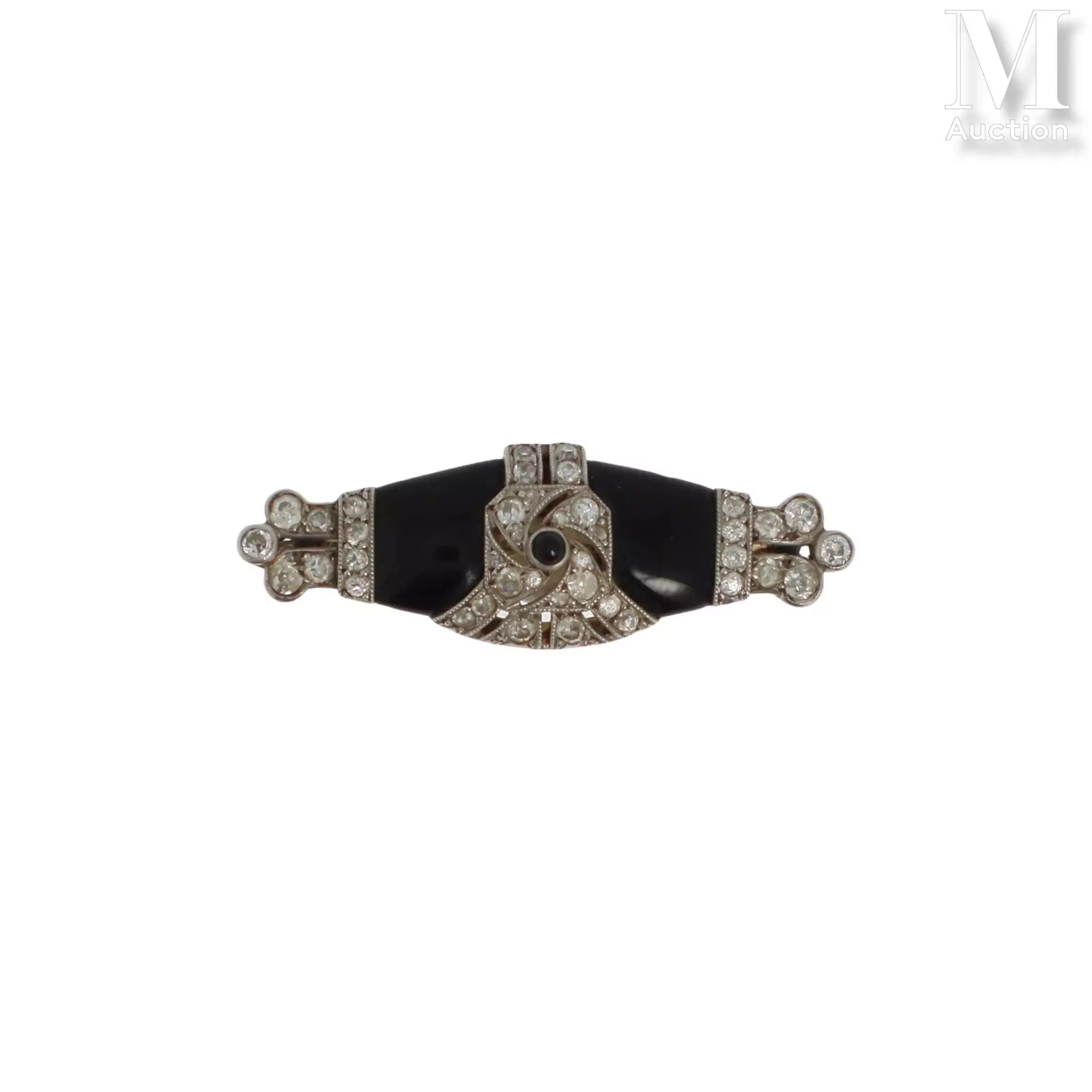 Broche émail