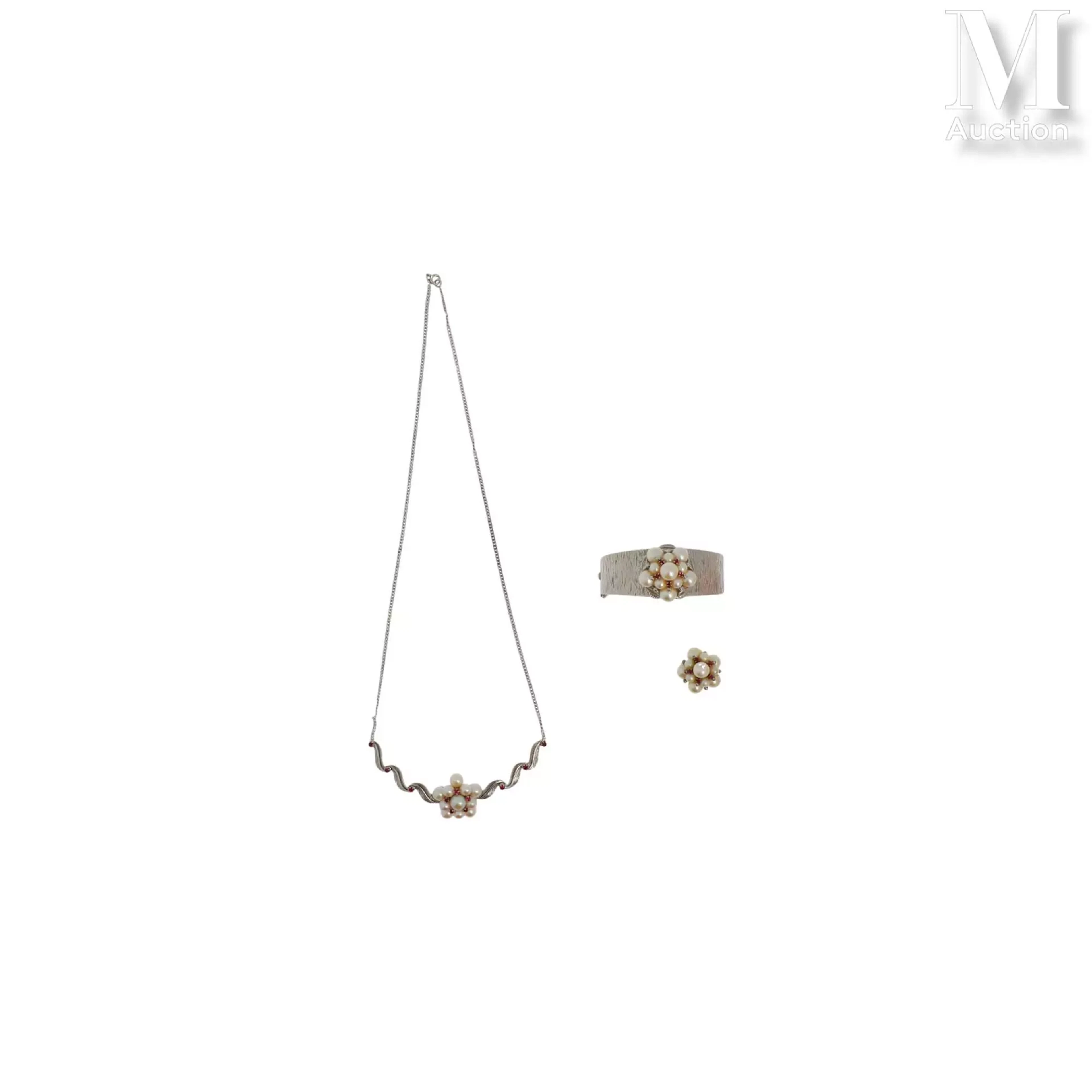 Parure perles