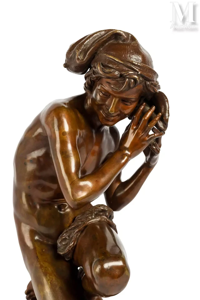 Jean-Baptiste CARPEAUX (1827-1875) Le pêcheur à la coquille n°3