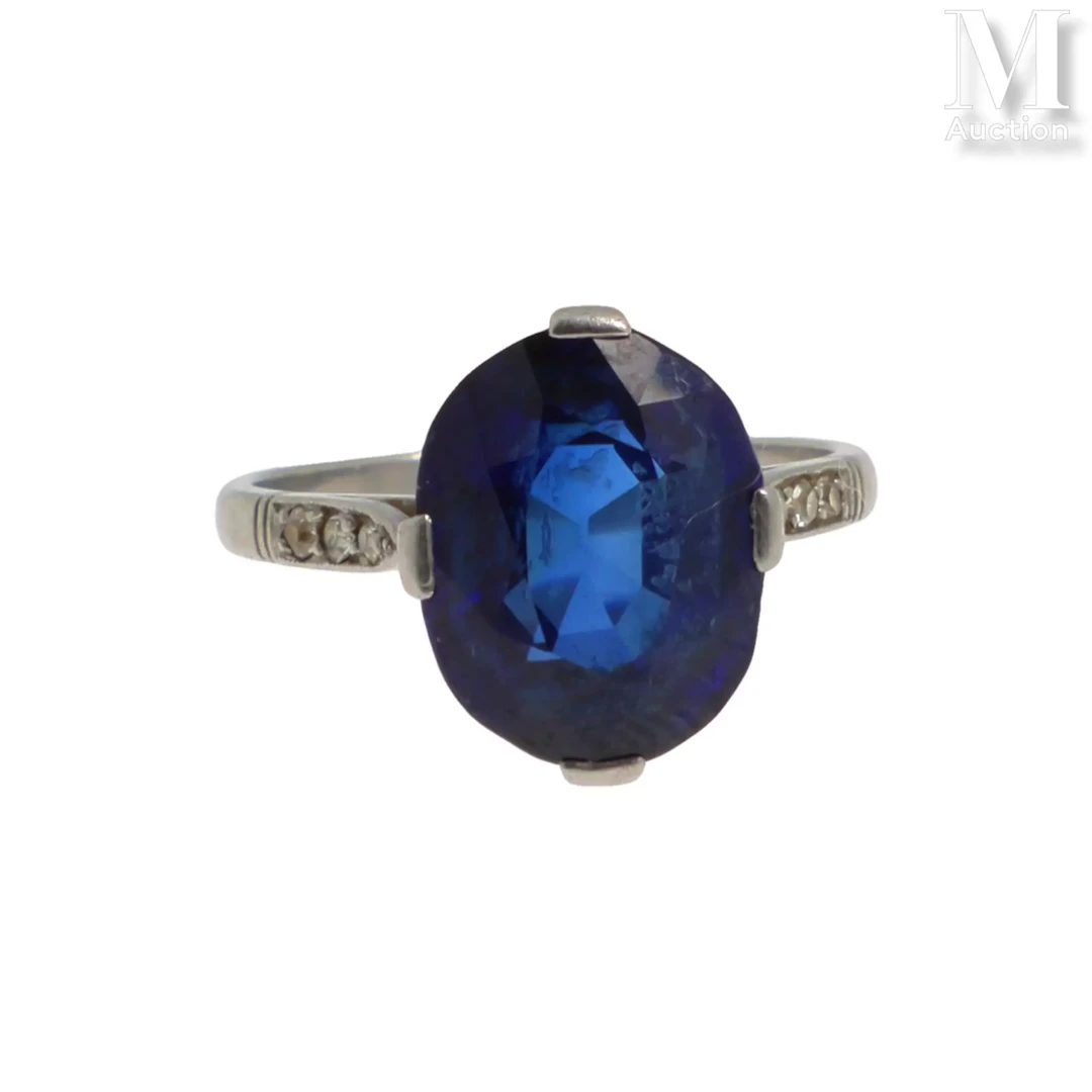 Bague saphir
