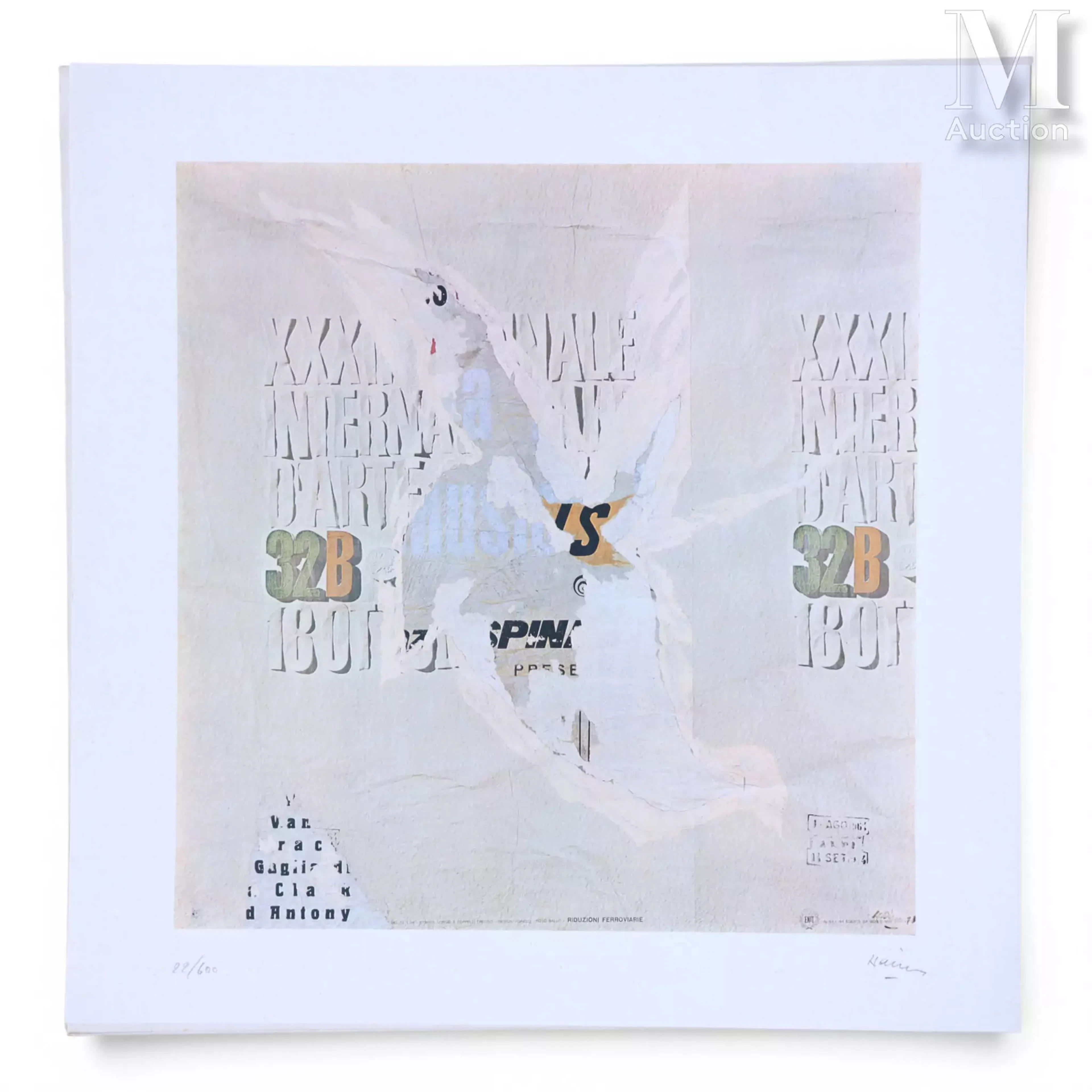 HAINS Raymond (1926-2005) "Riduzioni Ferroviarie"