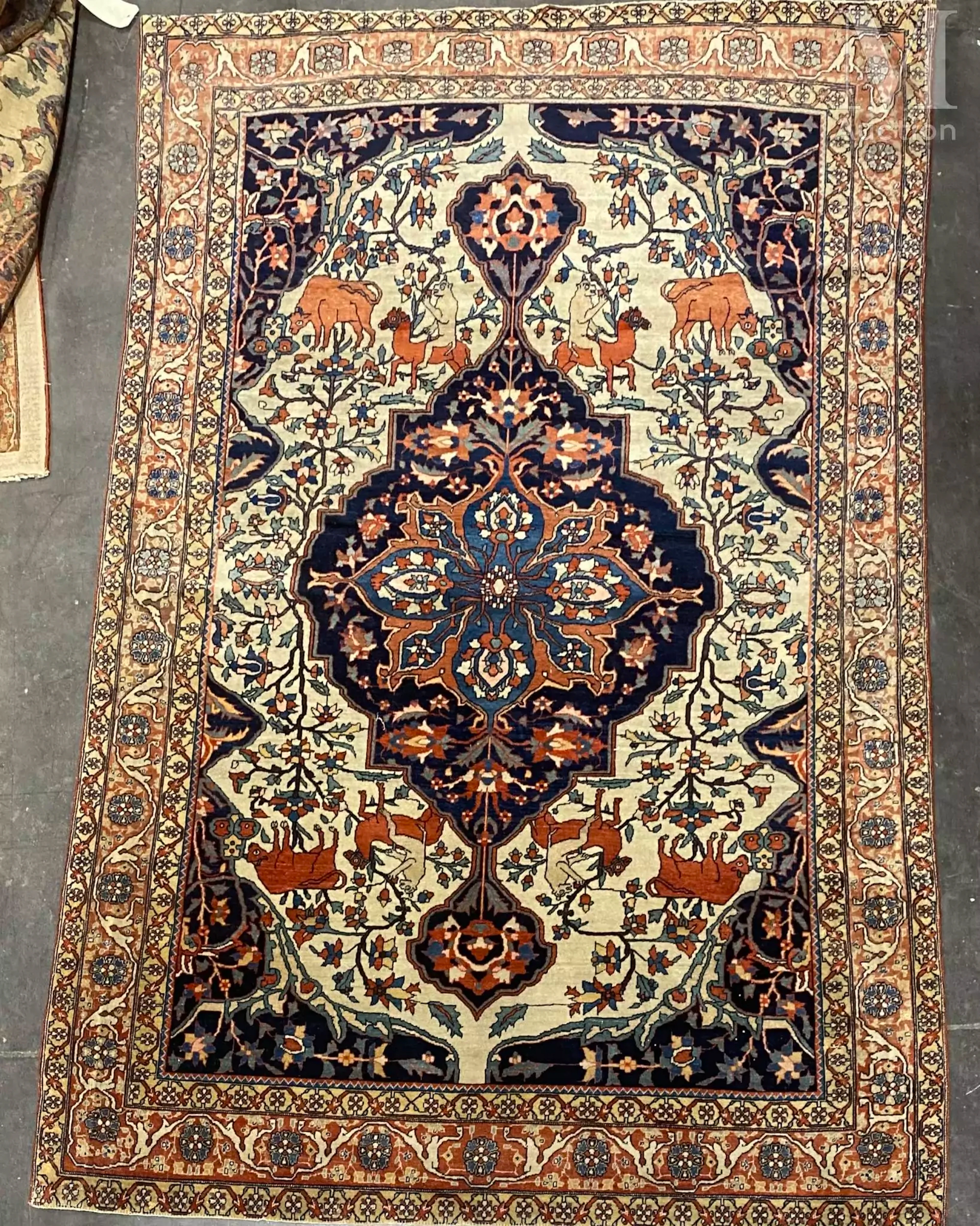 Paire de tapis moderne