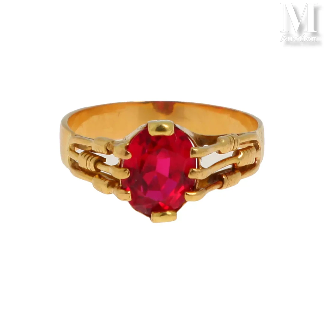 Bague rubis