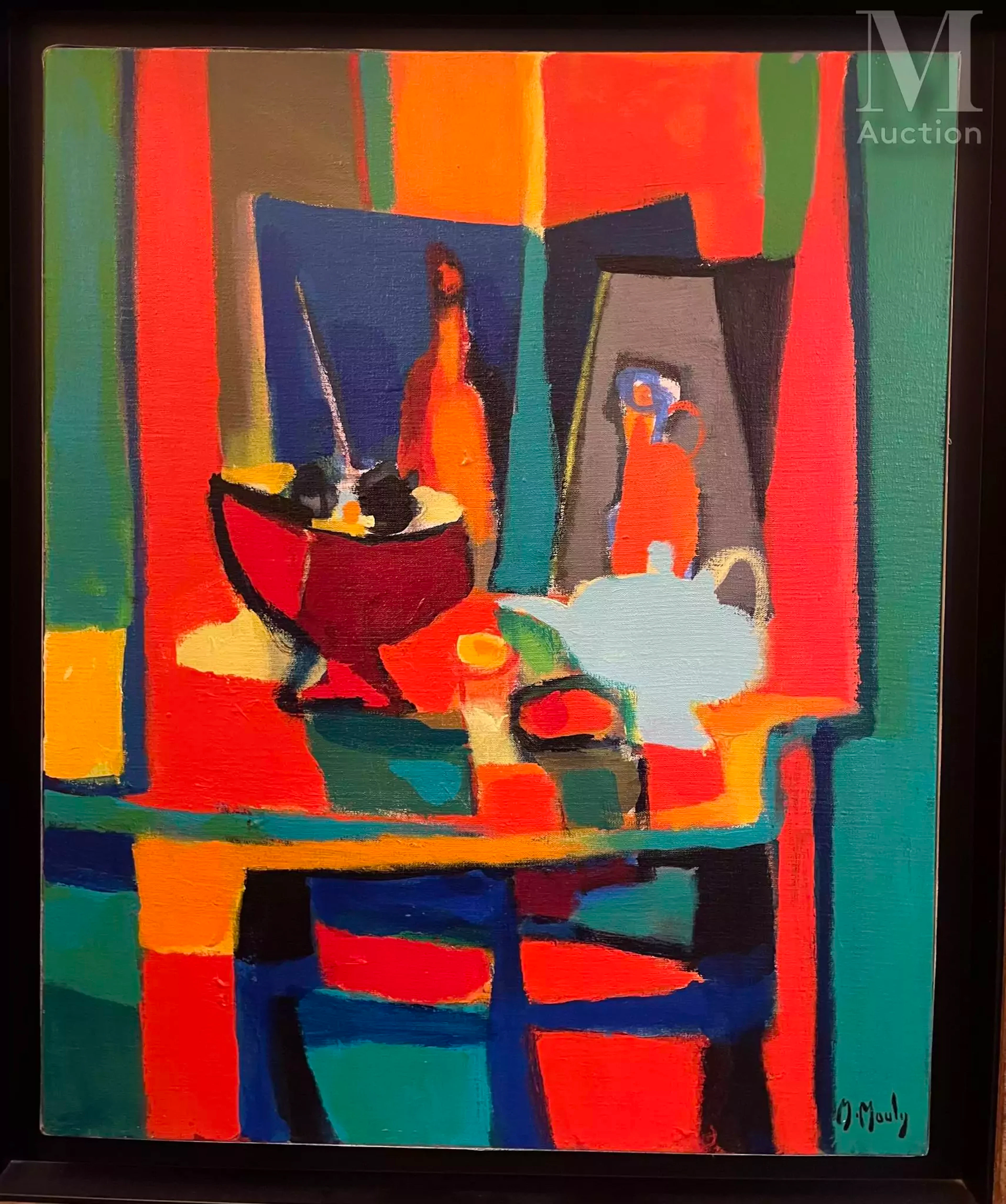 Marcel MOULY (Paris 1918 - 2008) La Théière Opale, 1993