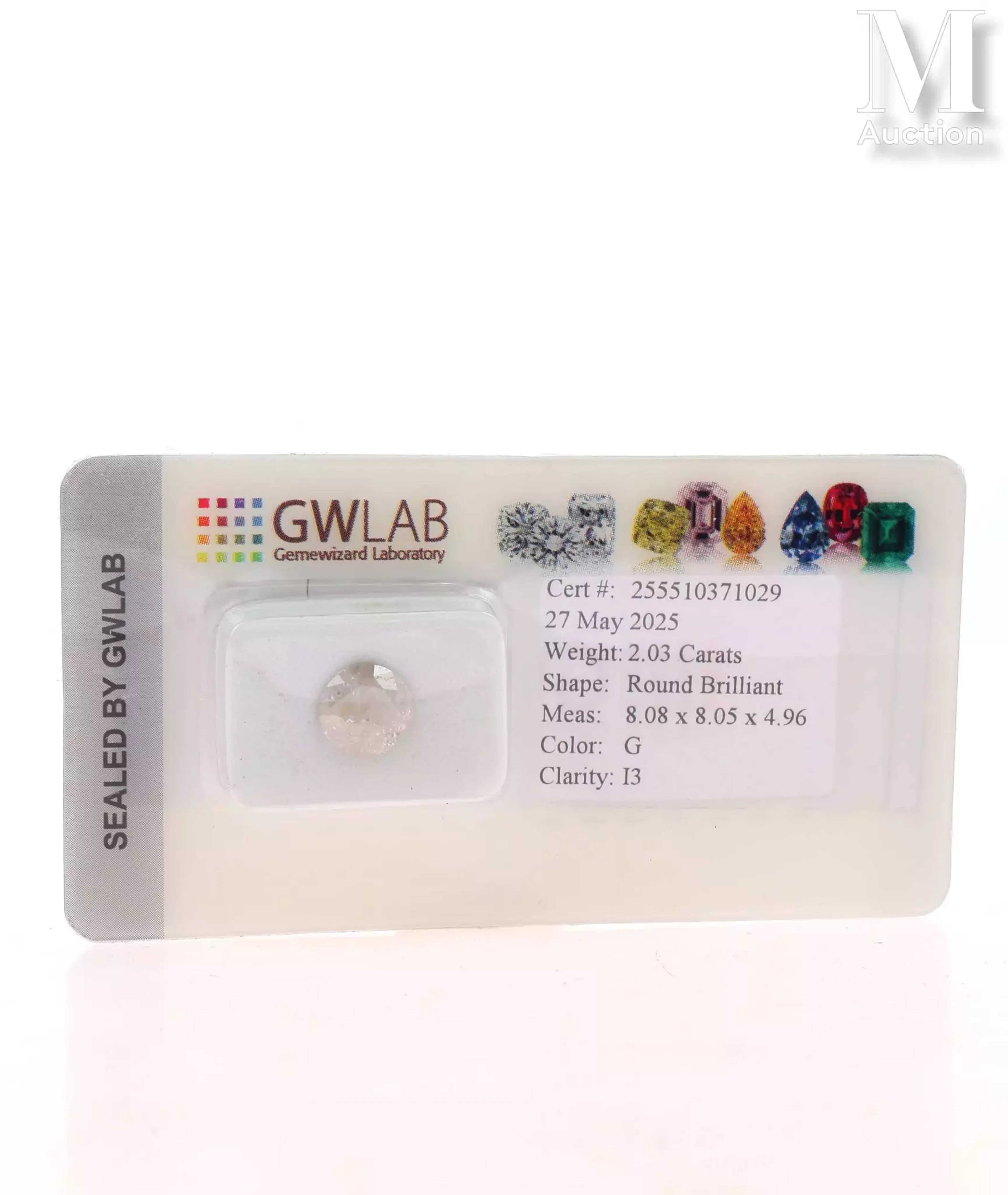 Diamant sous scellé