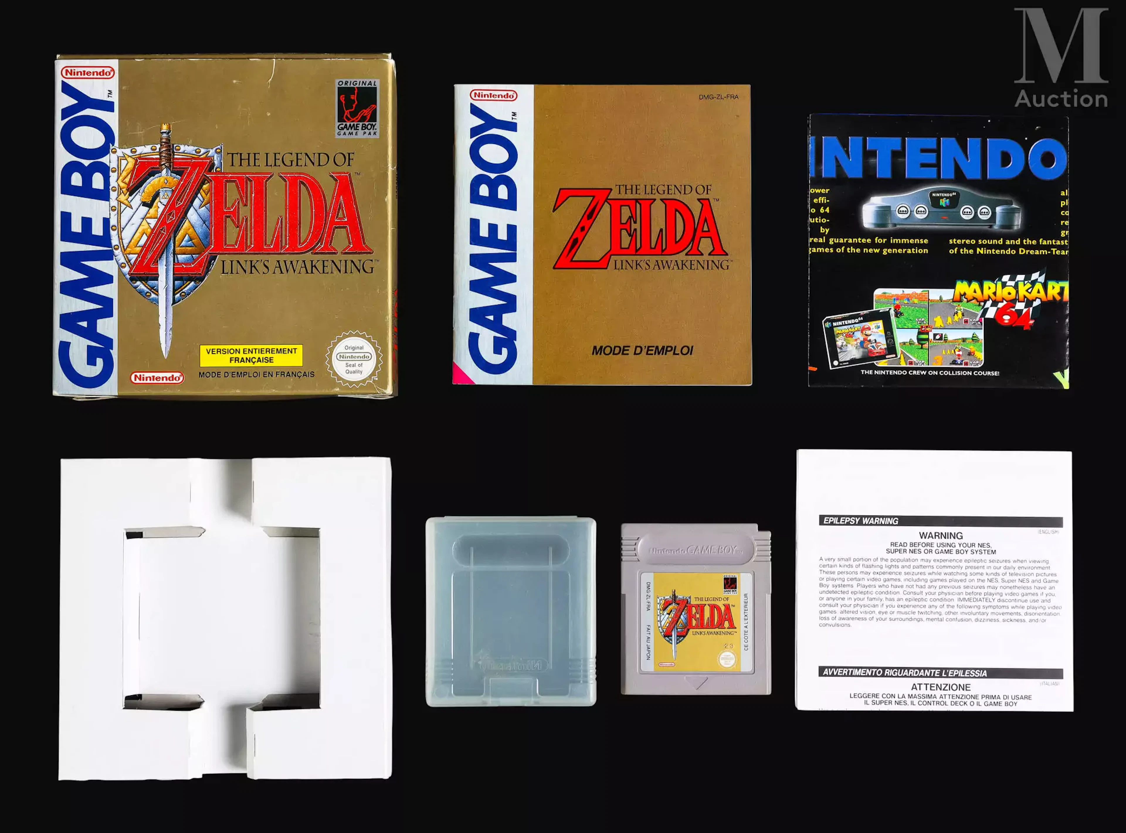 NINTENDO GAME BOY The Legend of Zelda : Link's Awakening - 1993