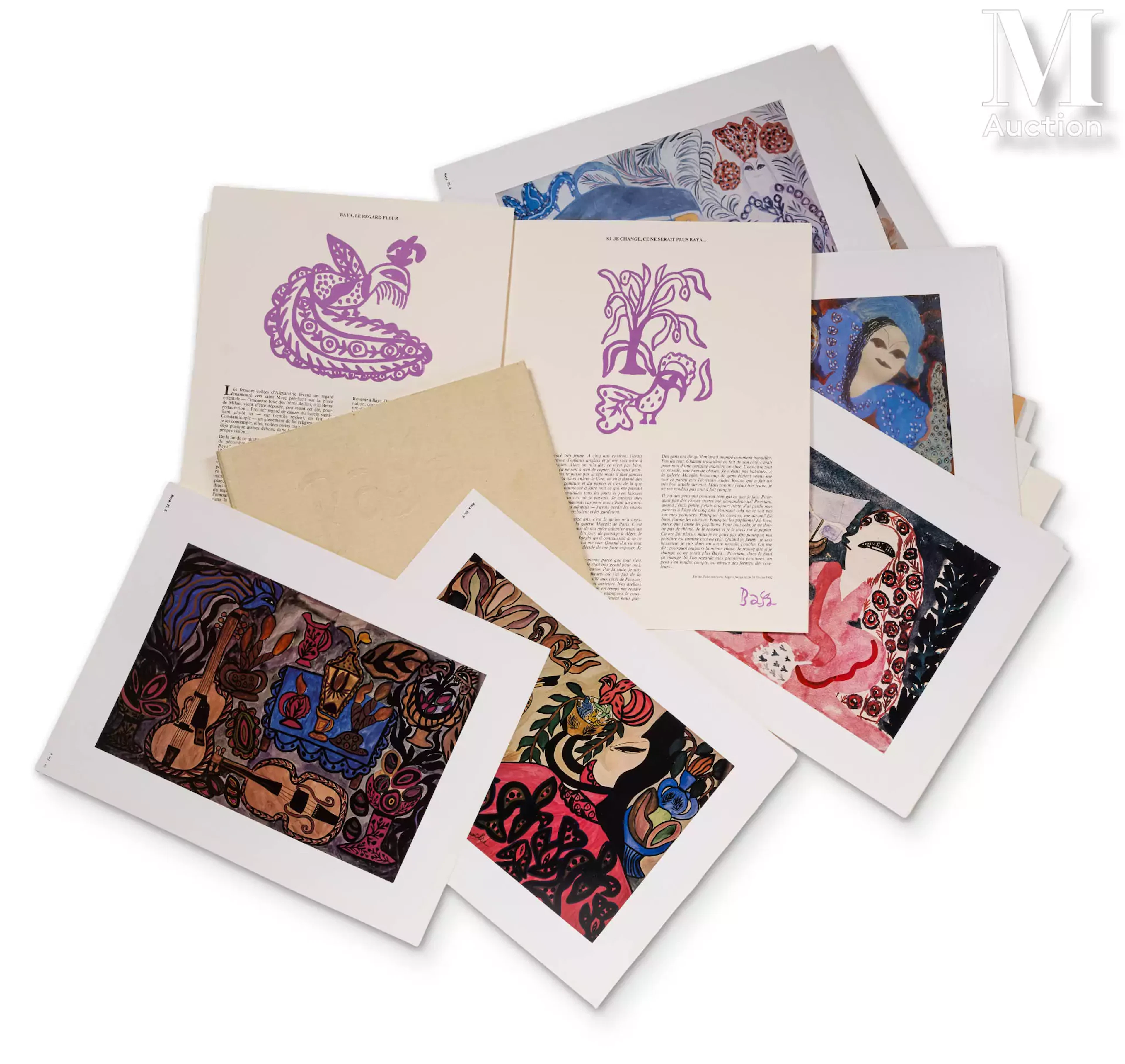 [BAYA] Collection « Album des peintres algériens », ENAG, Editions