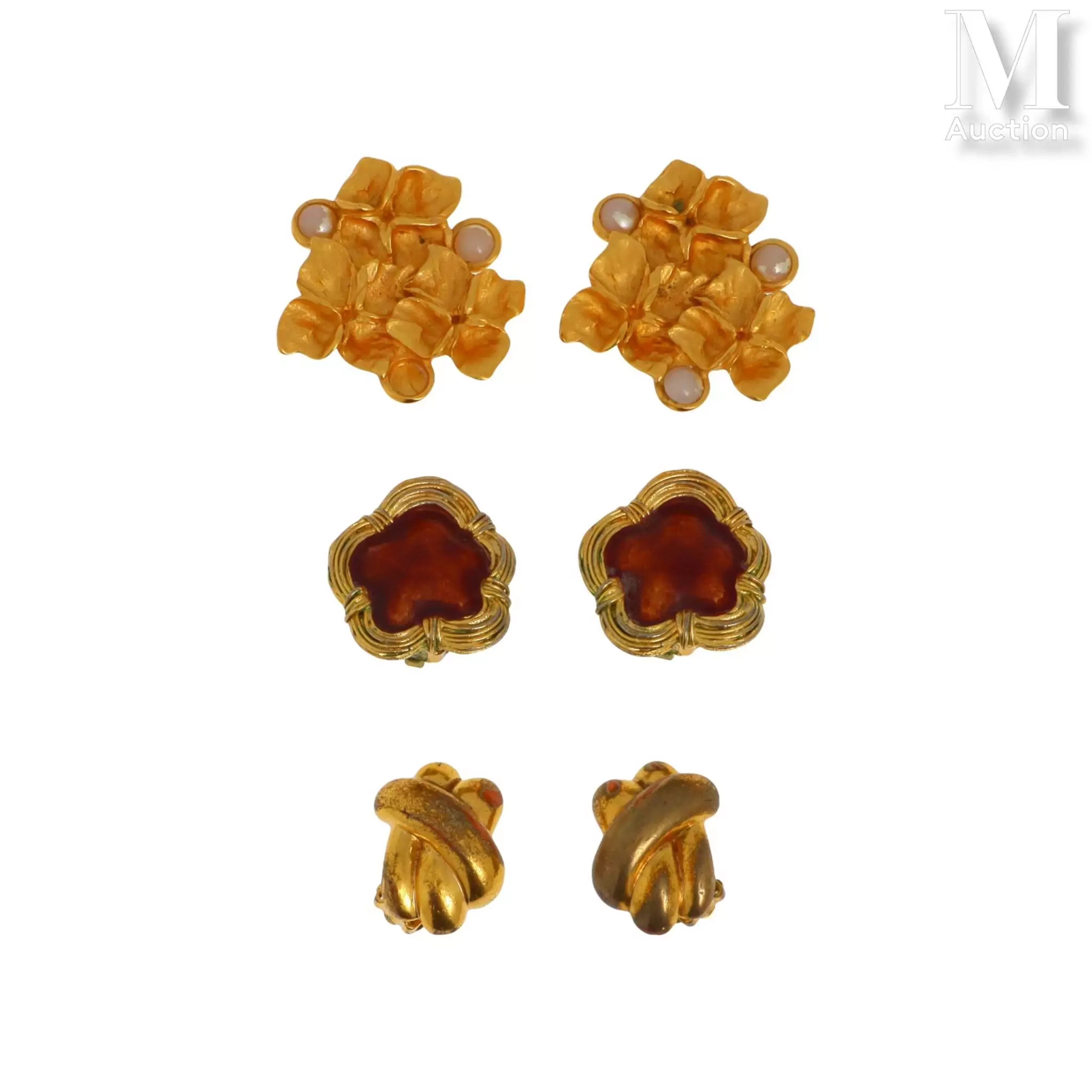 Paire de clips d'oreilles