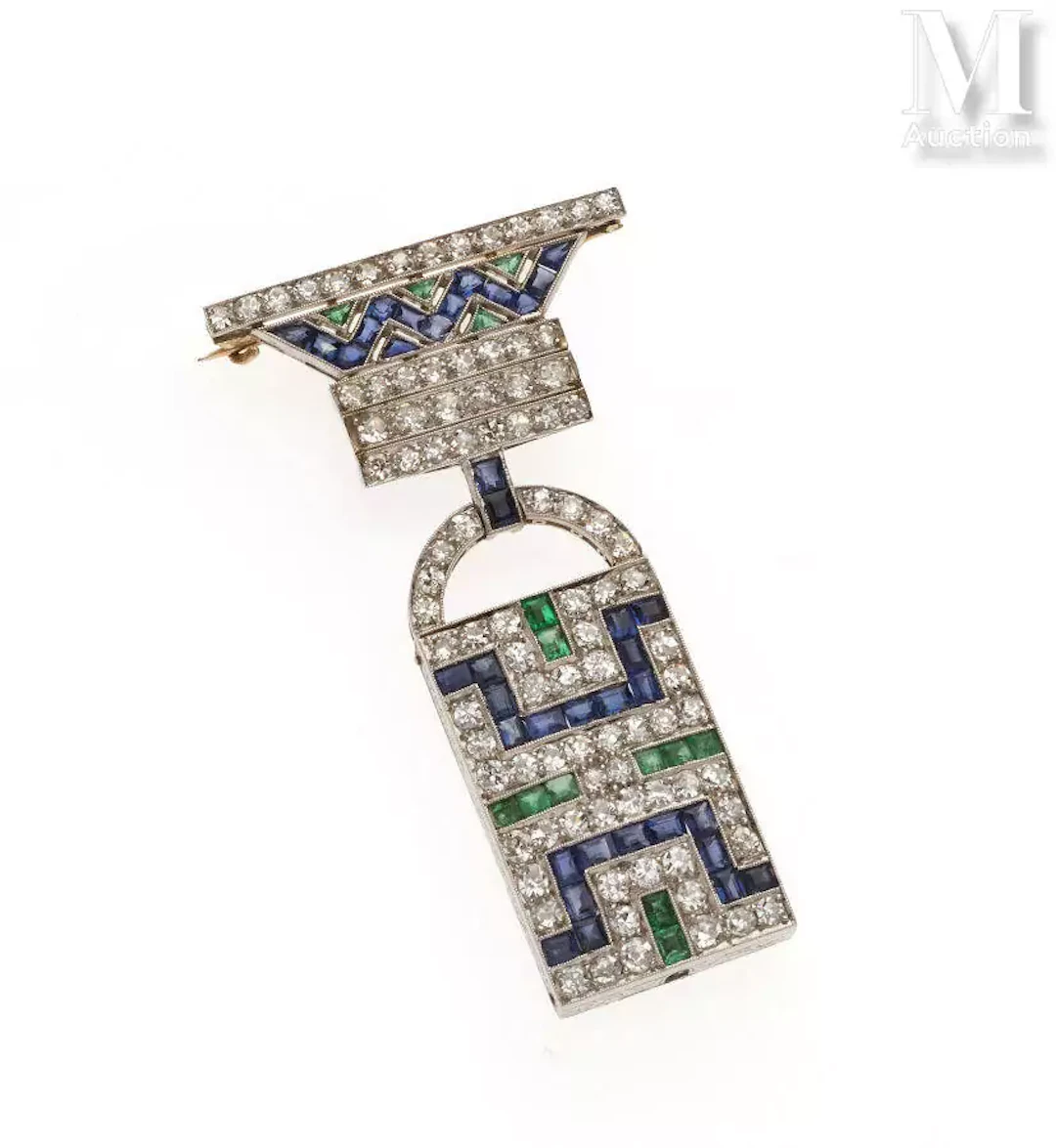 BROCHE ART DÉCO