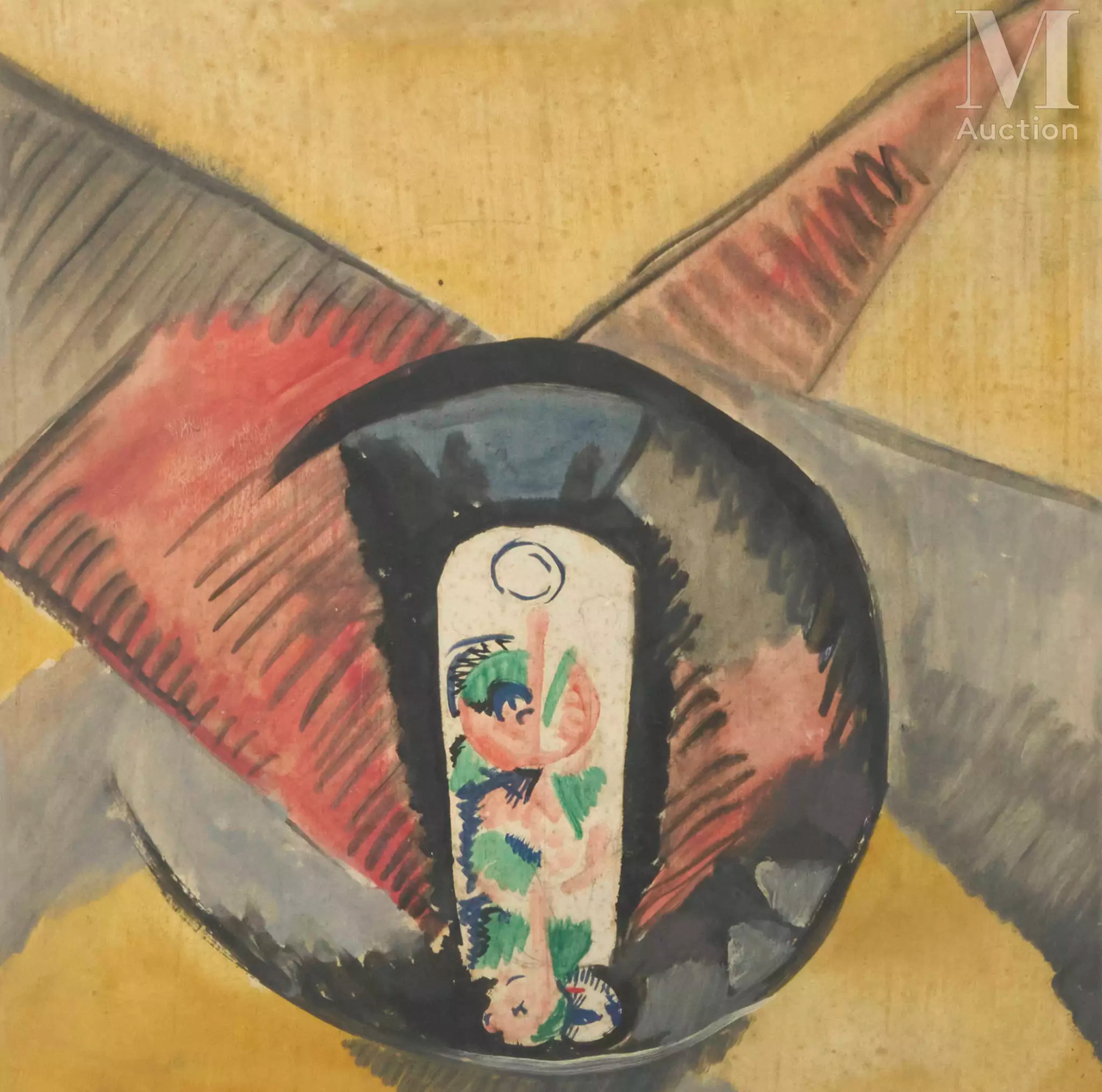 Ecole FRANCAISE du XXe siècle Nature morte aux fleurs