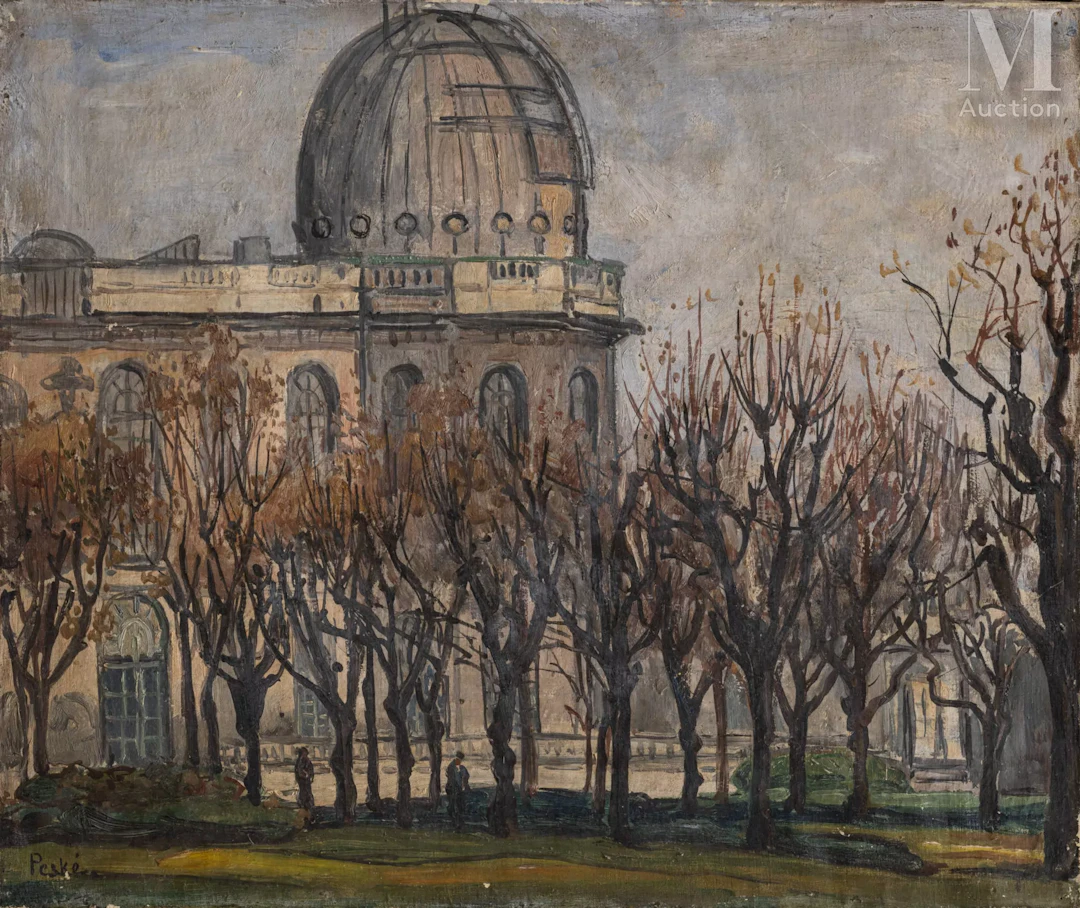 Jean Misceslas PESKE (Golta 1870 - Le Mans 1949) L'observatoire, Paris
