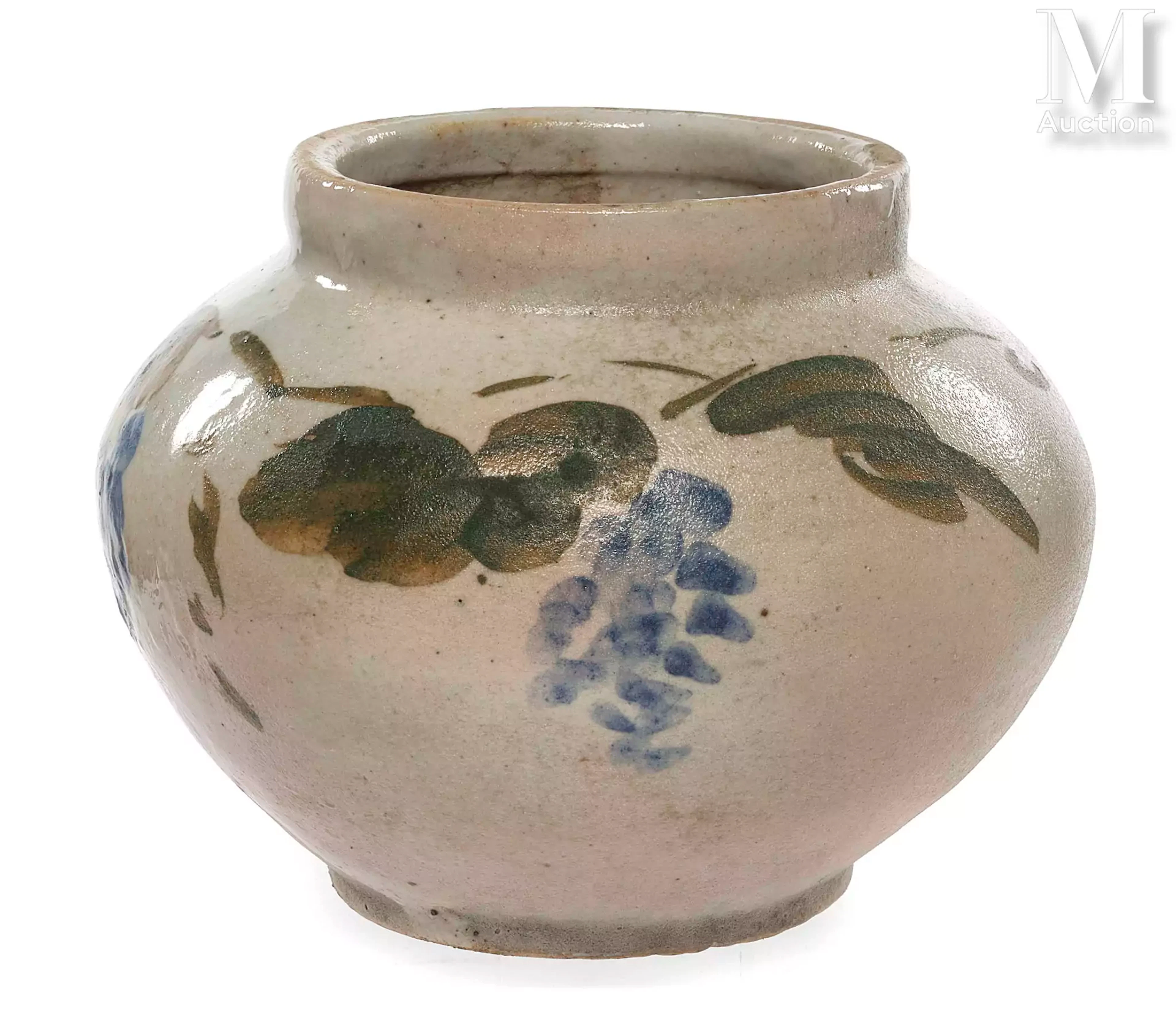 CORÉE, Epoque Joseon, XIXe siècle Petite jarre en grès
