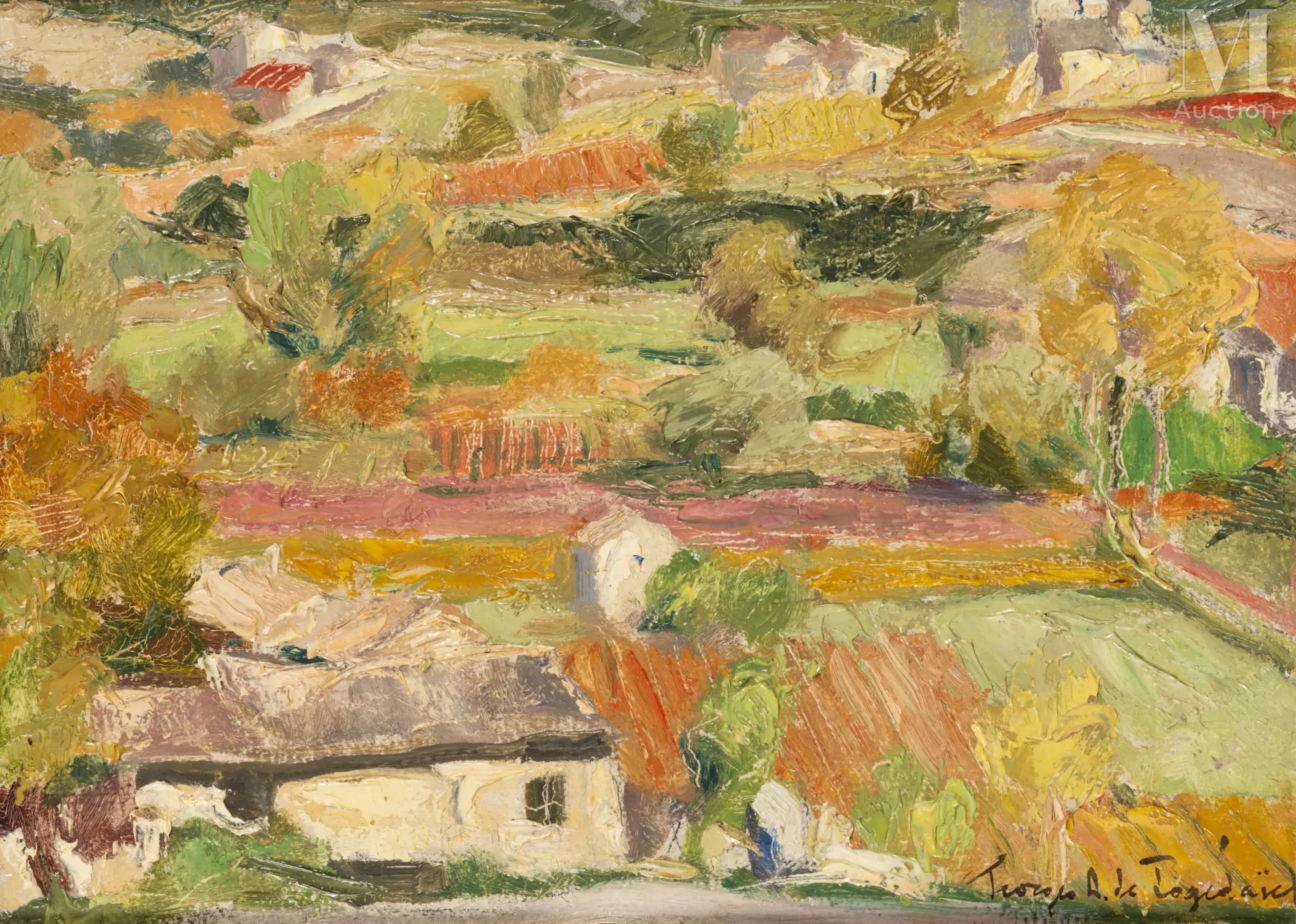 Georges Anatolievich de POGEDAIEFF (Yalta 1897 - Ménerbes 1971) Environs