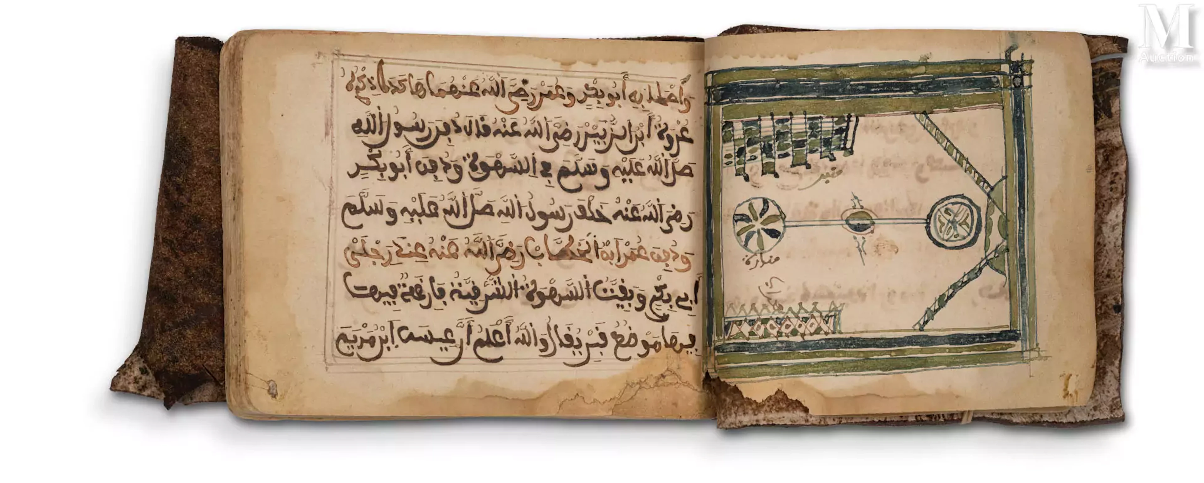 Manuscrit religieux Afrique subsaharienne, probablement XIXe siècle