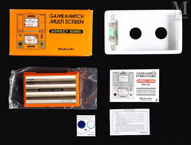 NINTENDO GAME & WATCH MULTI SCREEN Donkey-Kong (DK-52) - 1982