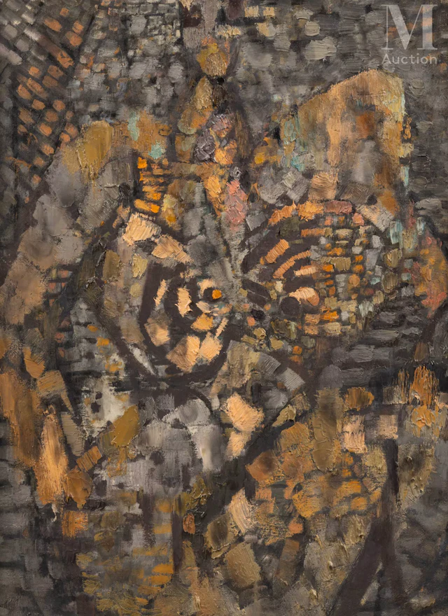 Wolfgang PAALEN (Vienne 1907 - Taxco 1959) Sans titre (Messager)