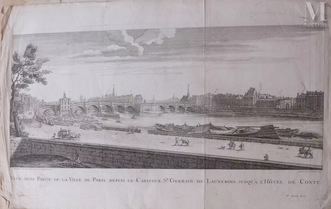 Ensemble de soixante gravures des 18 et 19ème siècles