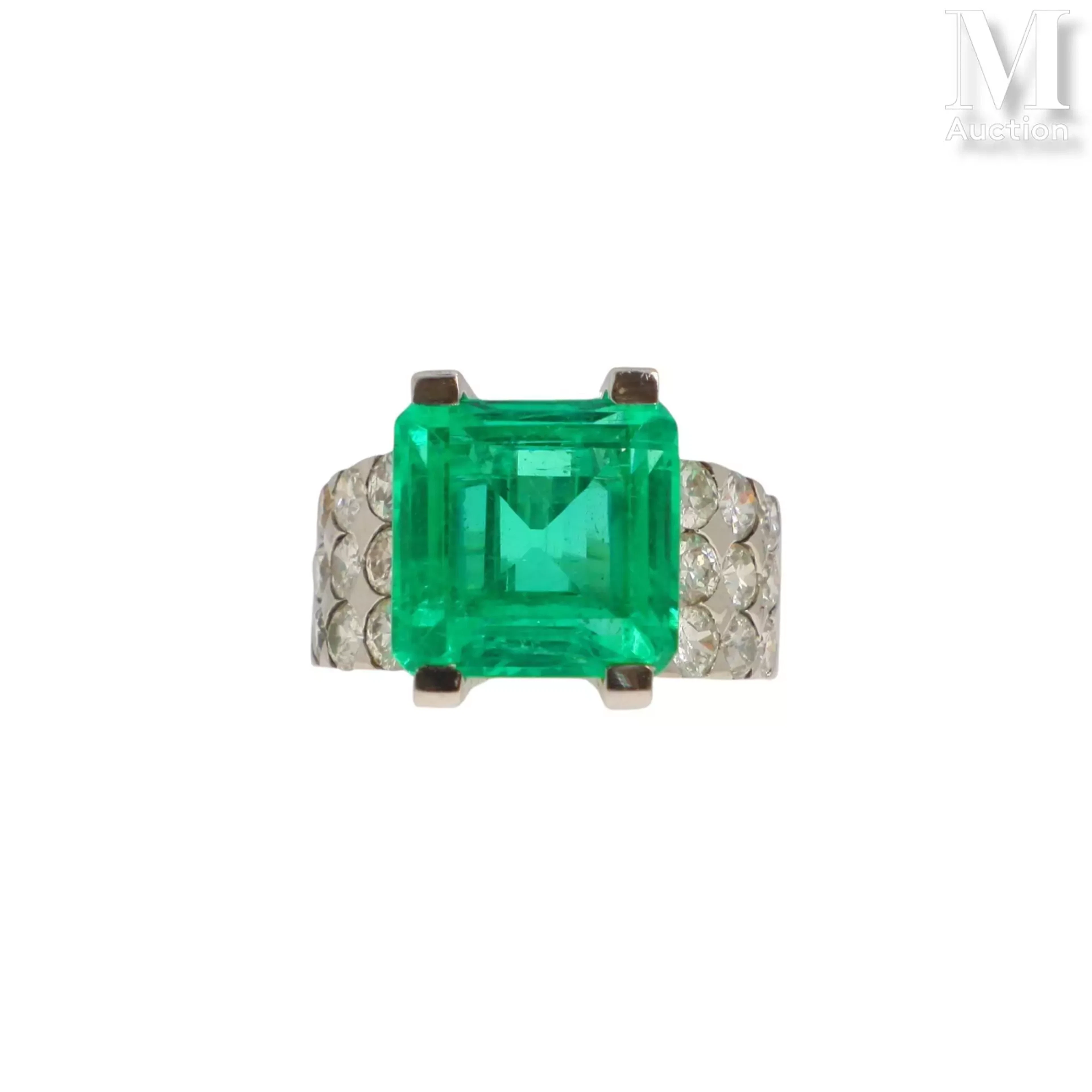 Bague émeraude