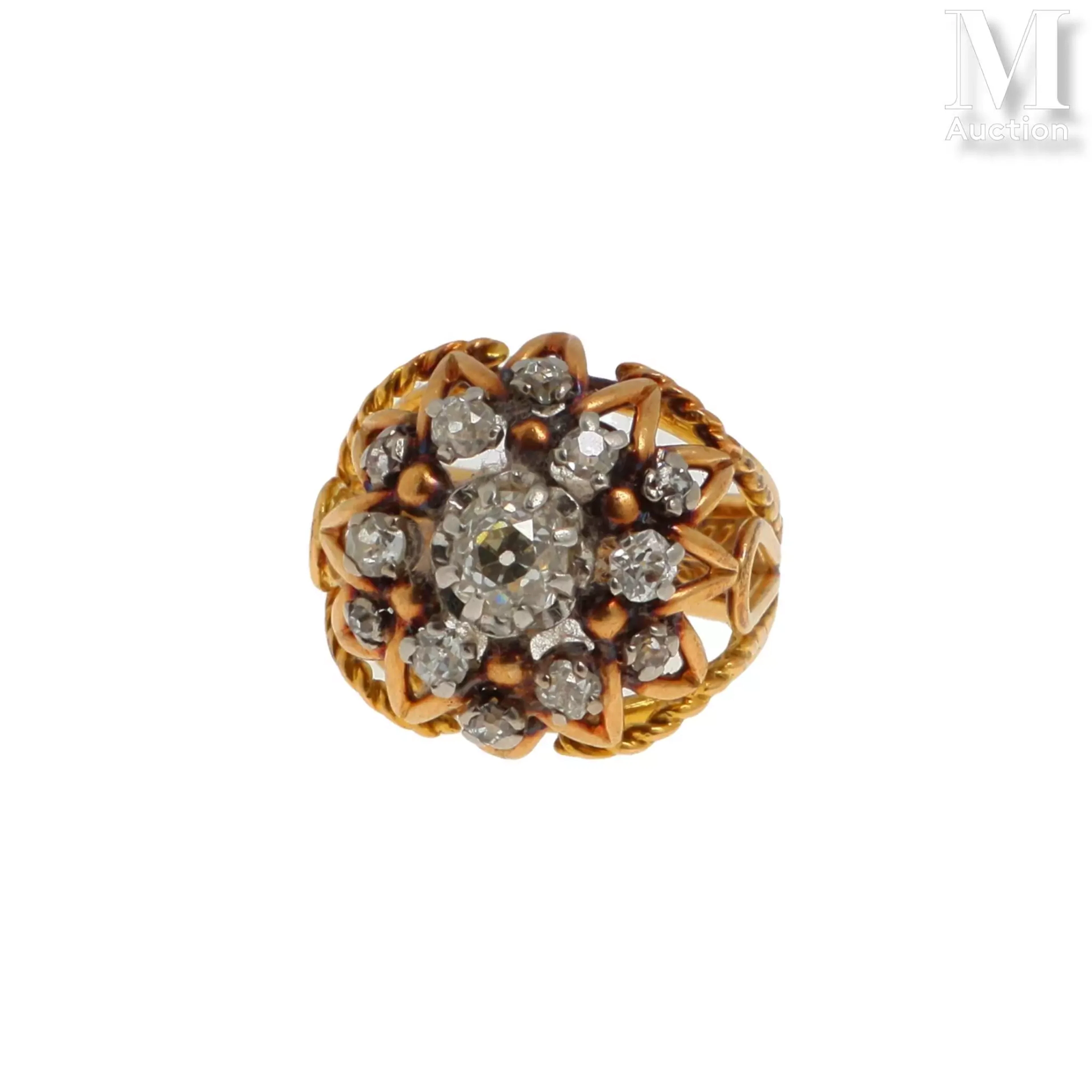 Bague diamants