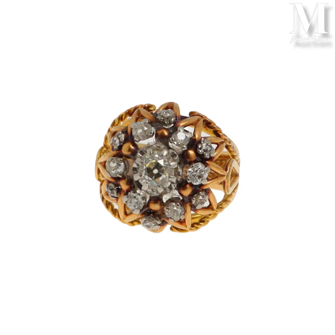 Bague diamants