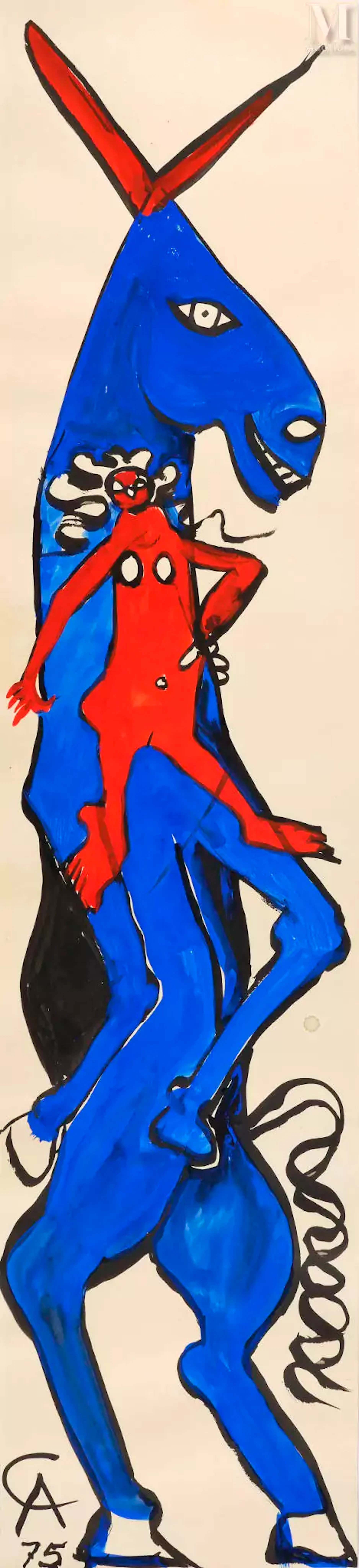 Alexander CALDER (1898-1976) Sans titre, 1975