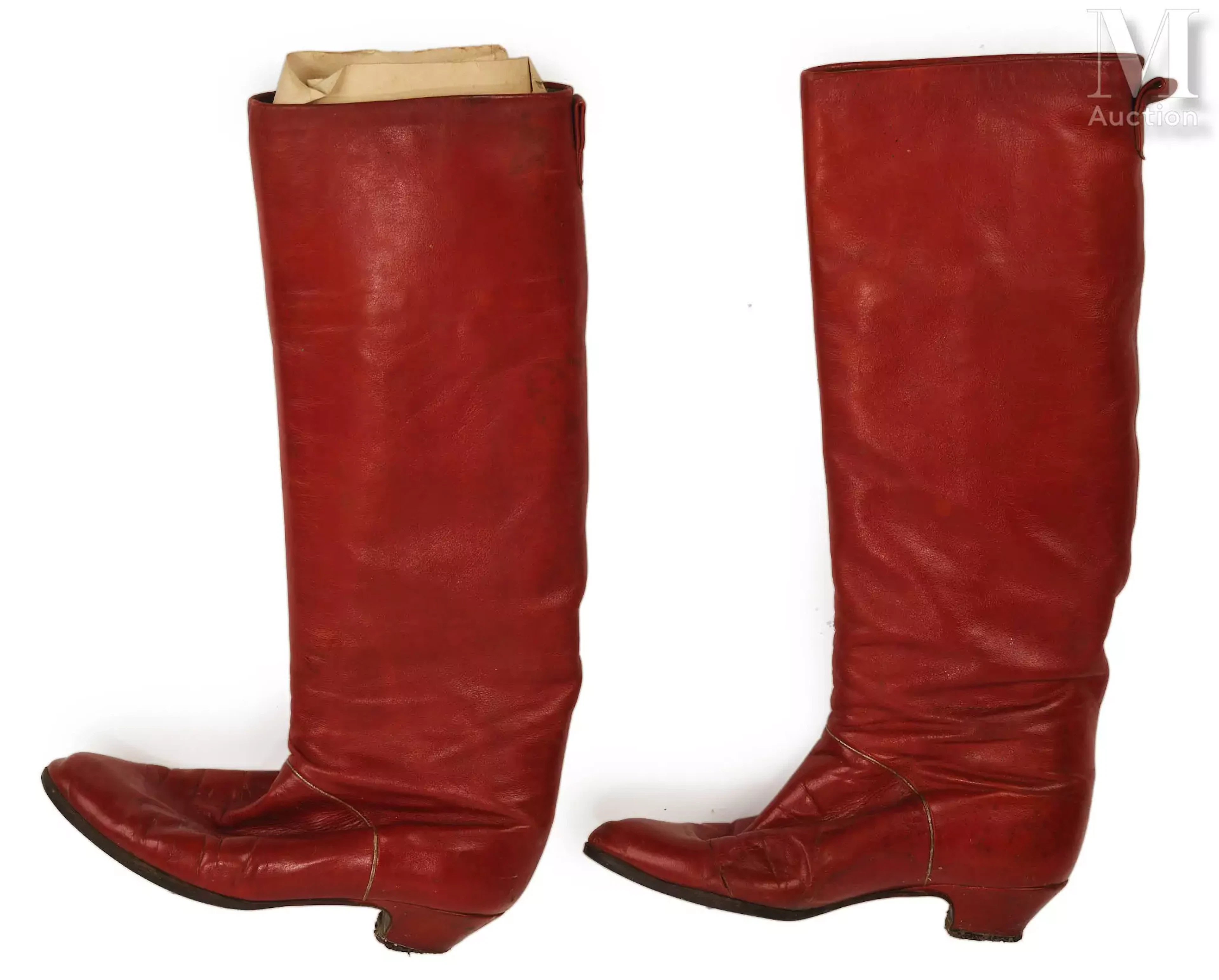 Les bottes en cuir rouge de Brigitte Bardot
