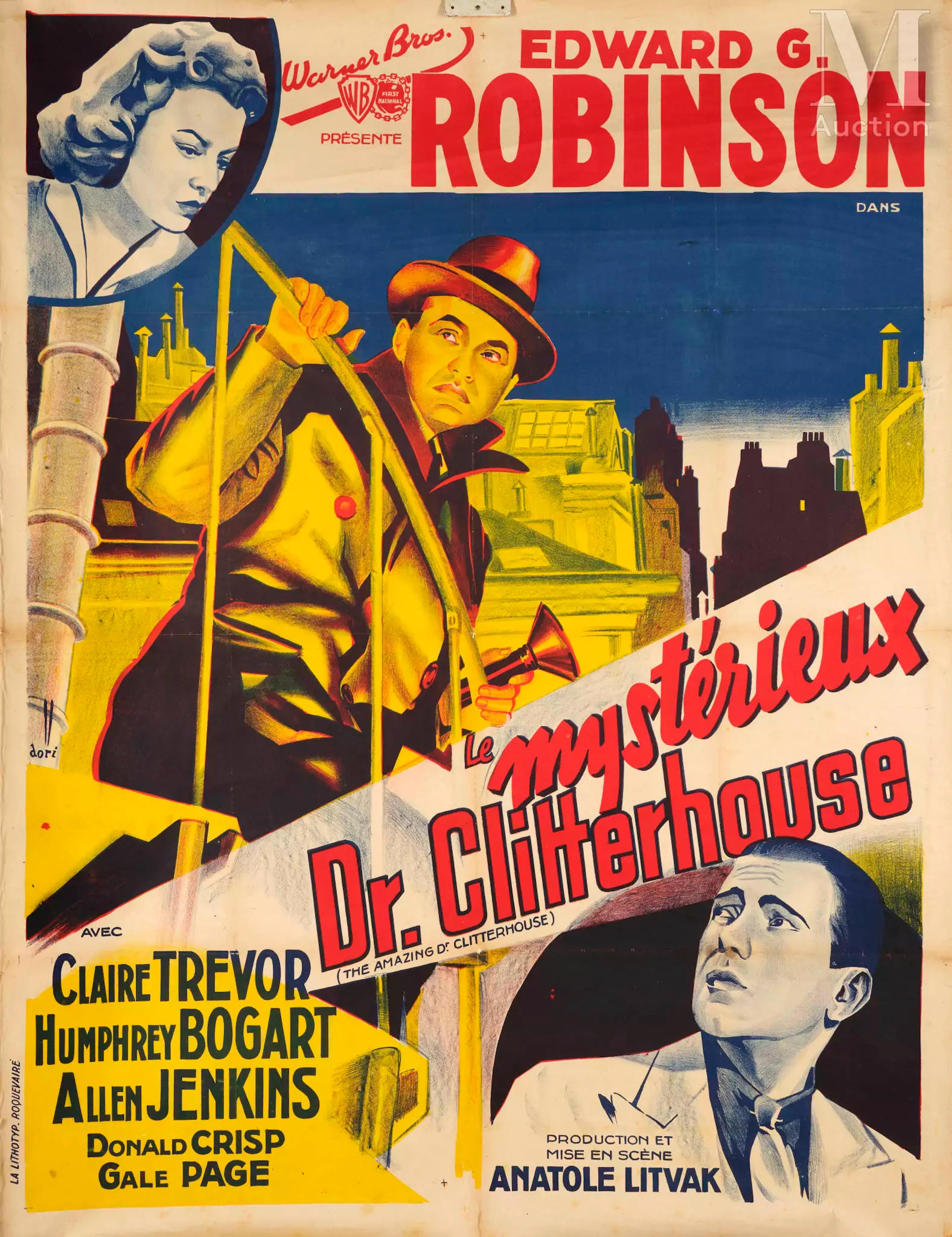LE MYSTERIEUX DR. CLITTERHOUSE (The Amazing Dr. Clitterhouse)