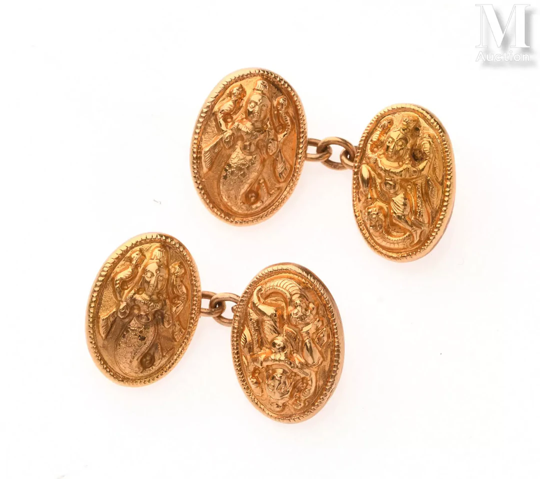PAIRE DE BOUTONS DE MANCHETTE